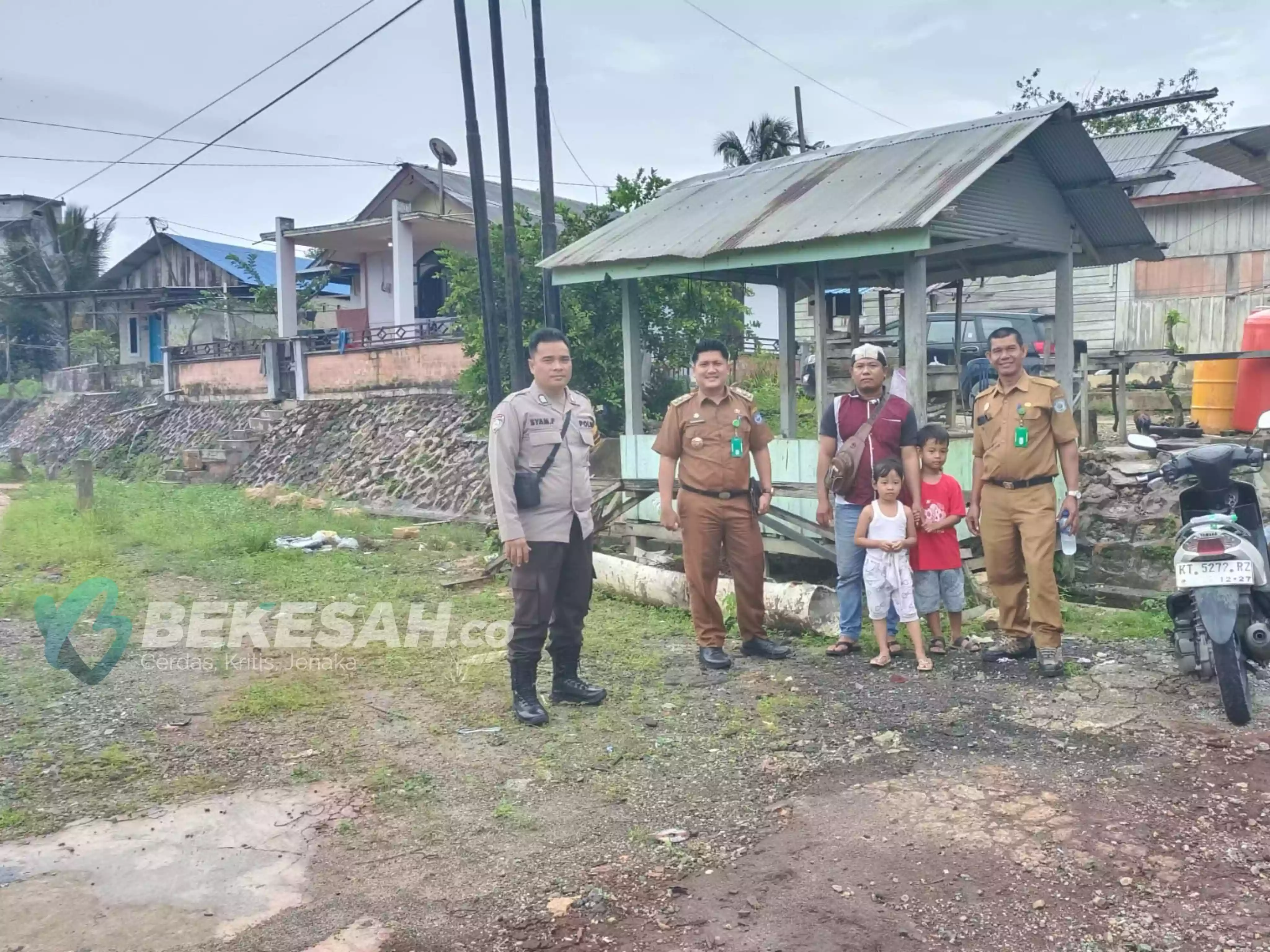 Tangkal Kejahatan, Kelurahan Bontang Lestari Aktifkan Kembali Satkamling di Kampung Nyerakat