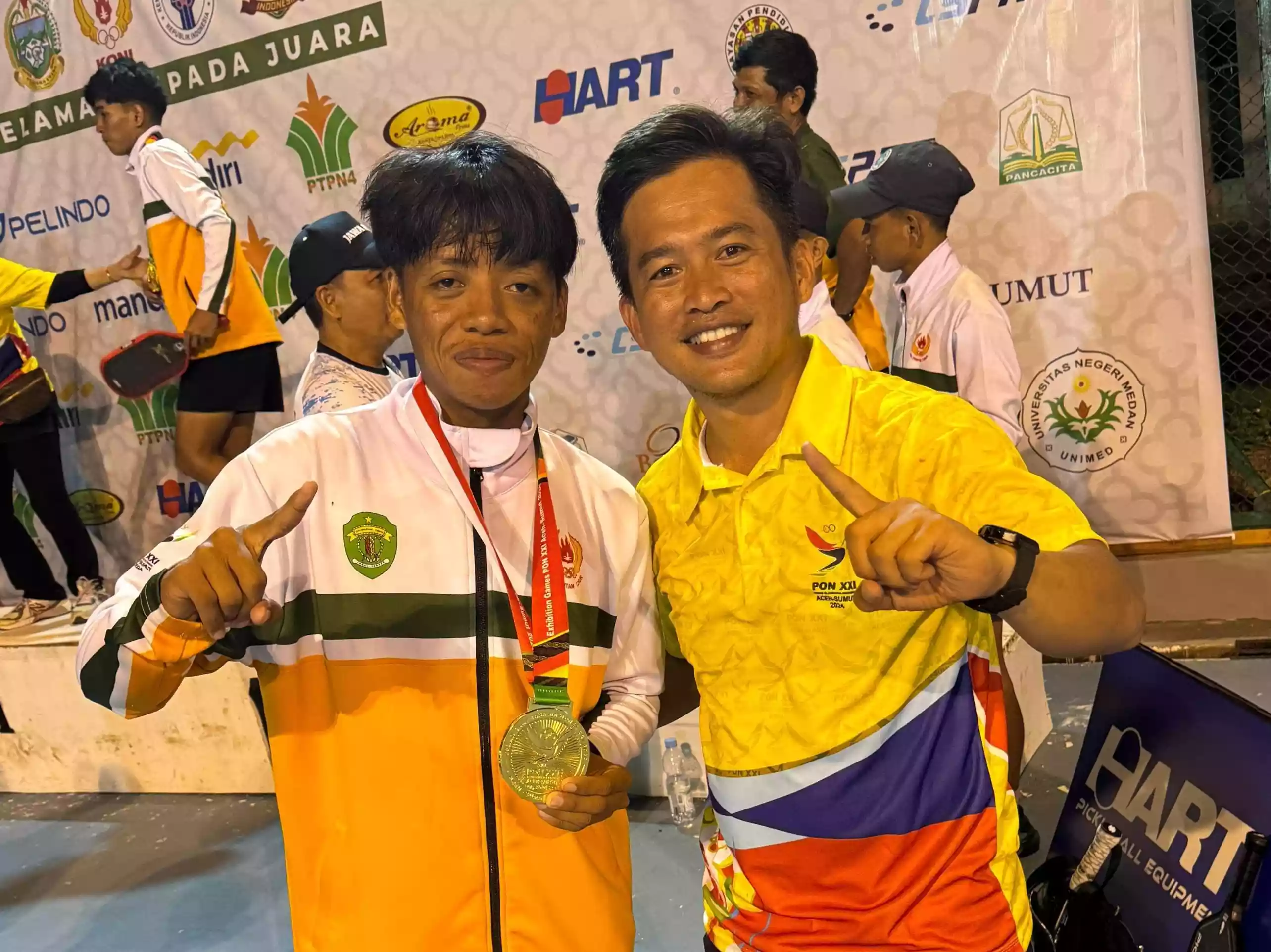 Muhammad Iqbal, Atlet Asal Bontang yang Raih Emas di PON XXI Aceh-Sumut 2024 Bersama Tim Pickleball Kaltim