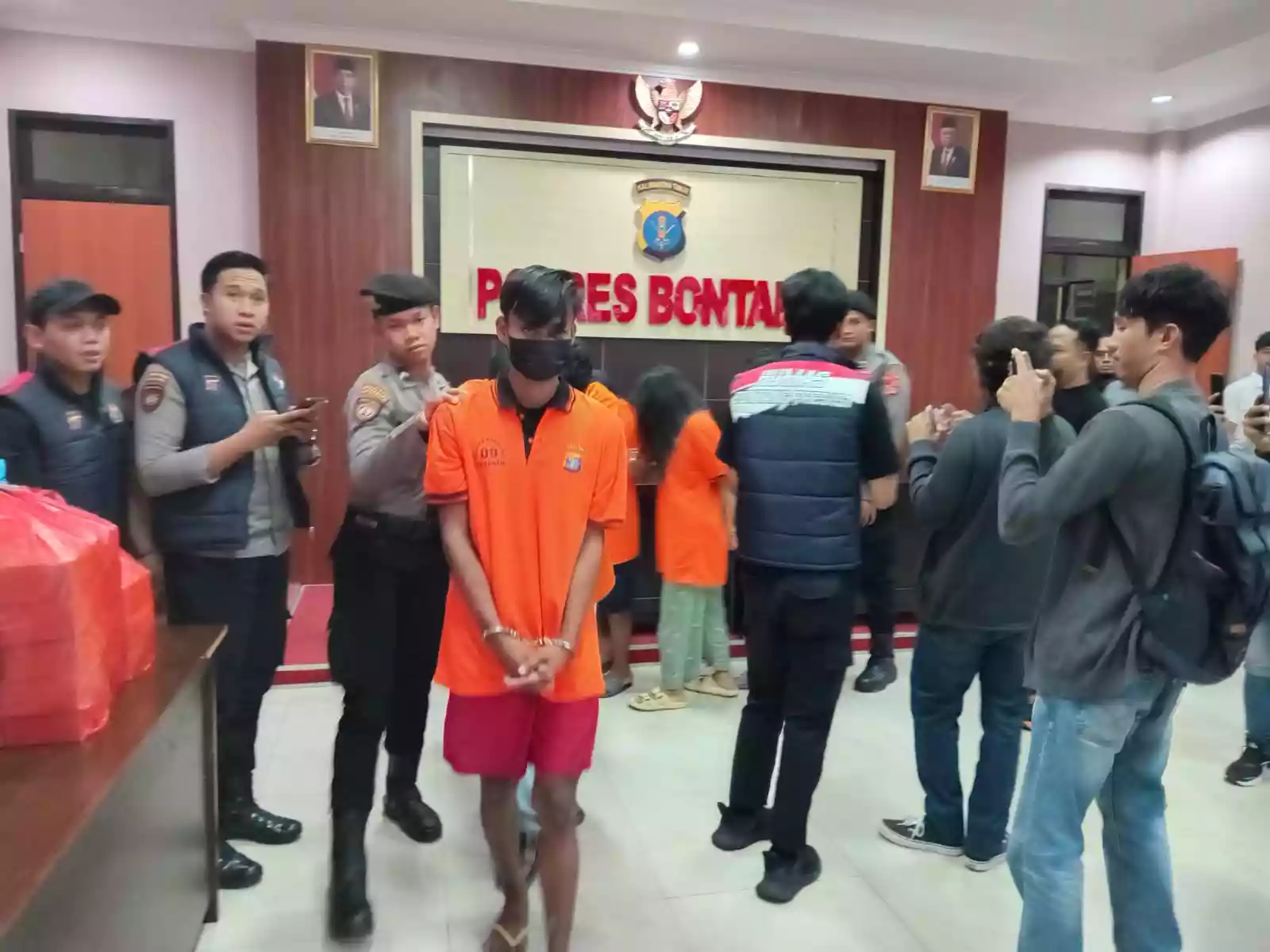 Polres Bontang Berhasil Gagalkan Peredaran Pil Double L 16.379 Butir di Tanjung Laut Indah