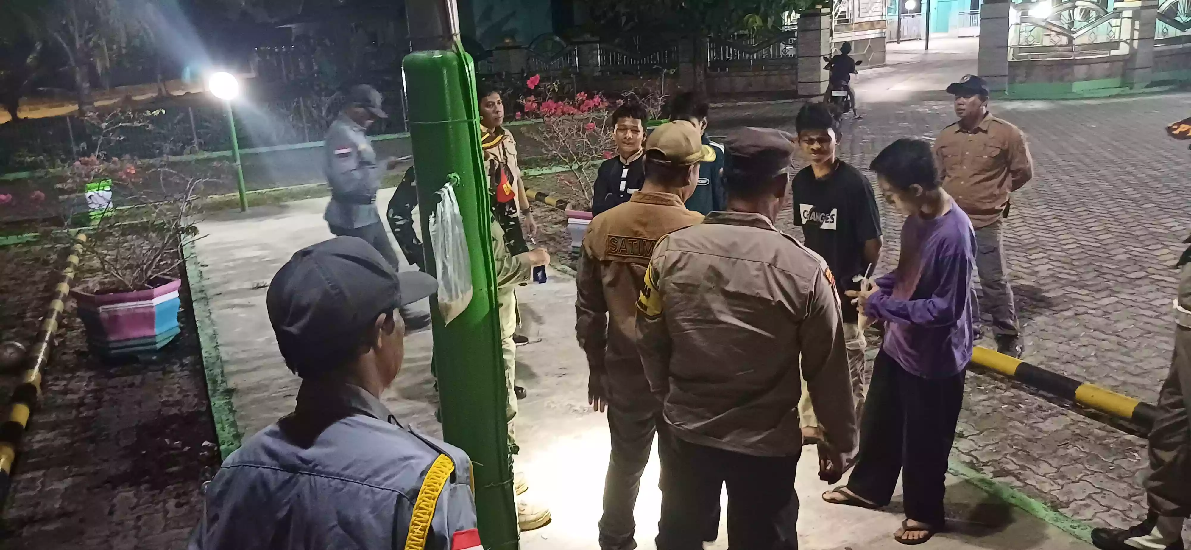 Satpol PP Bontang Patroli Bersama Kelurahan di Empat Titik Wilayah Satimpo