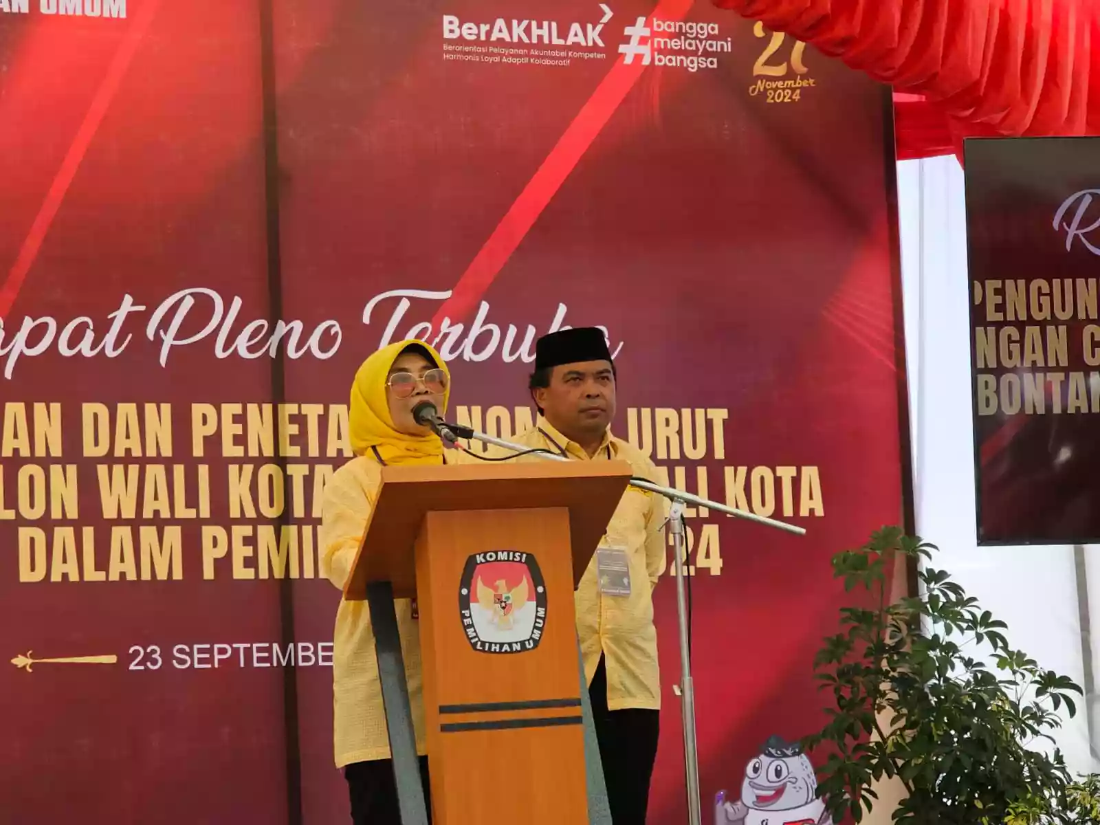 Nomor Urut Empat Bersama Agus Haris, Neni Moerniaeni Sebut Dapat Angka Keberuntungan