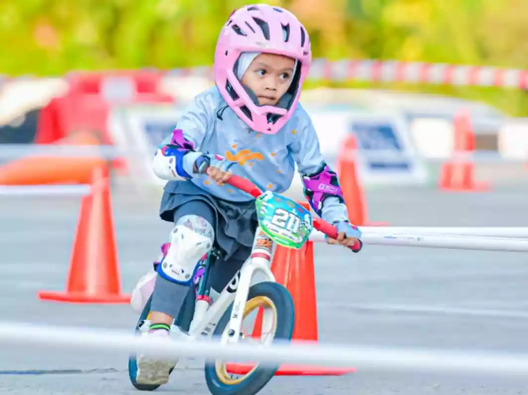 Hanna Humaira, Rider Cilik Pushbike Berprestasi asal Bontang