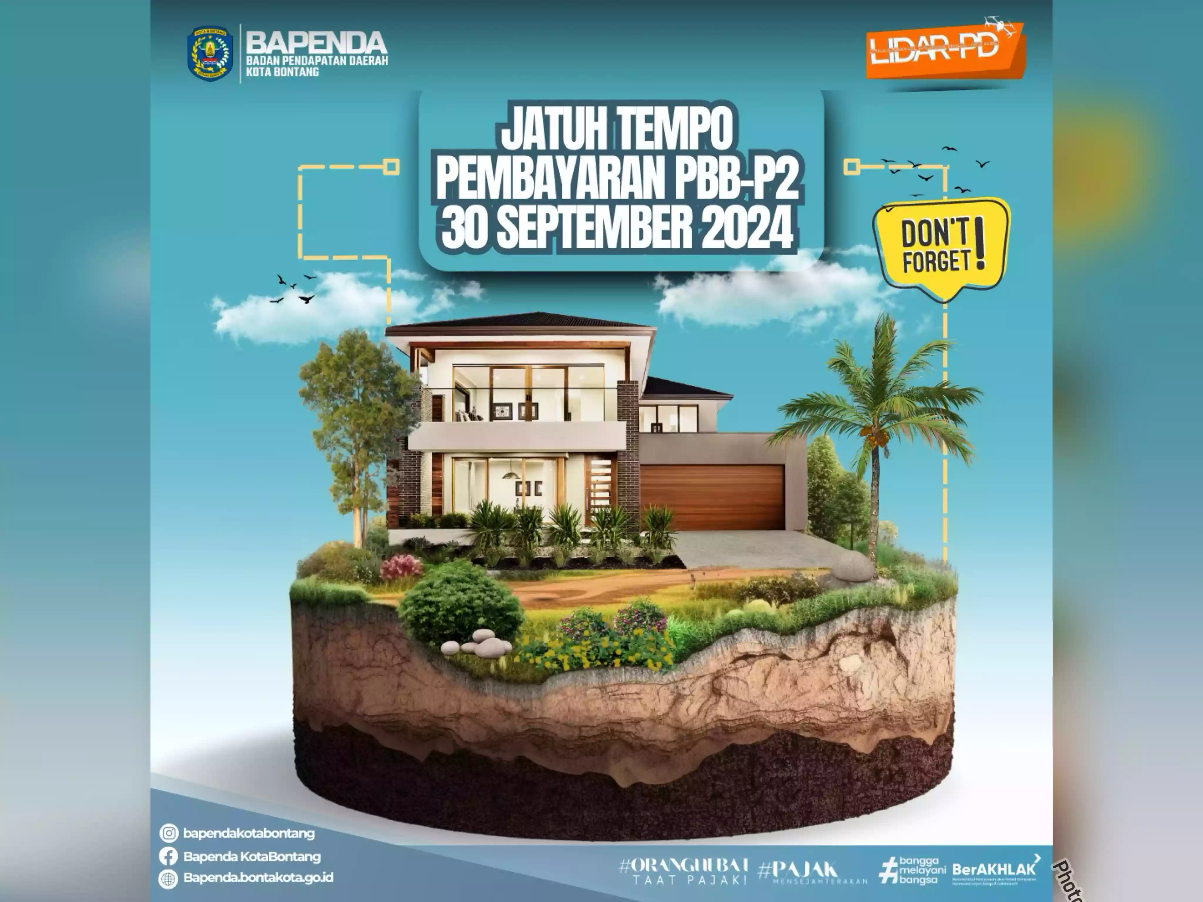 Jatuh Tempo Pembayaran PBB-P2 di Bontang 30 September 2024, Ini Besaran Dendanya jika Terlambat