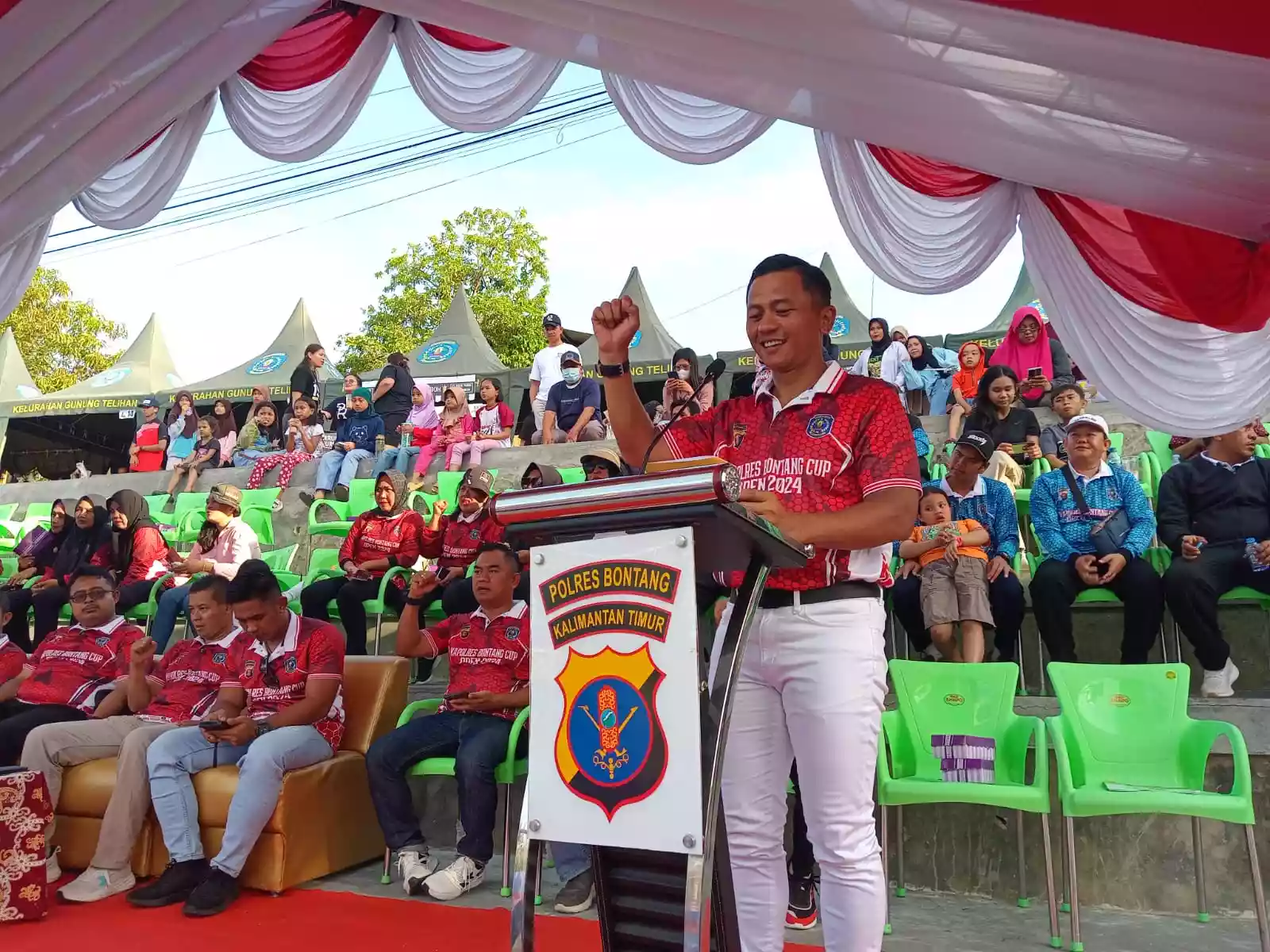 Turnamen Bola Voli Kapolres Bontang Cup U-17 Resmi Dibuka, 18 Klub Siap Beradu