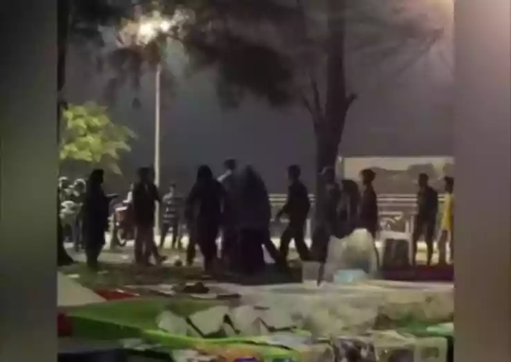 Video Keributan Viral di Lapangan Kampung Baru, Polisi Cari Pelaku