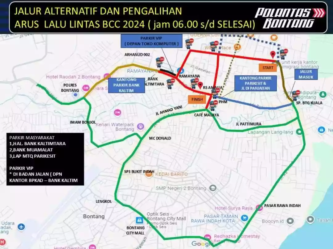 Bontang City Carnival 2024 Akan Digelar Besok, Lalu Lintas Dialihkan, Cek Rutenya