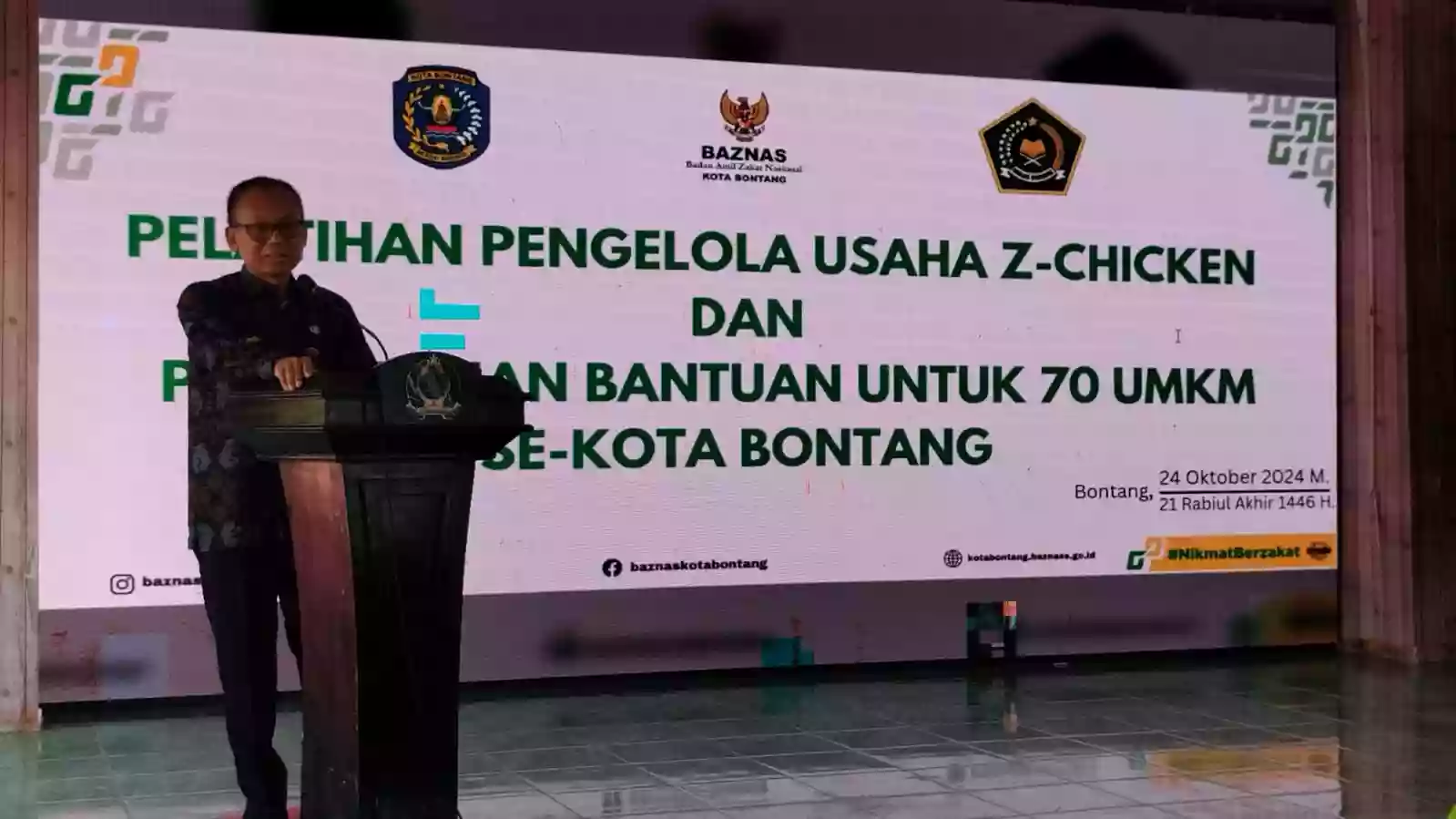 Pemkot Bontang Apresiasi Bantuan Baznas ke 79 UMKM, Bisa Berantas Kemiskinan