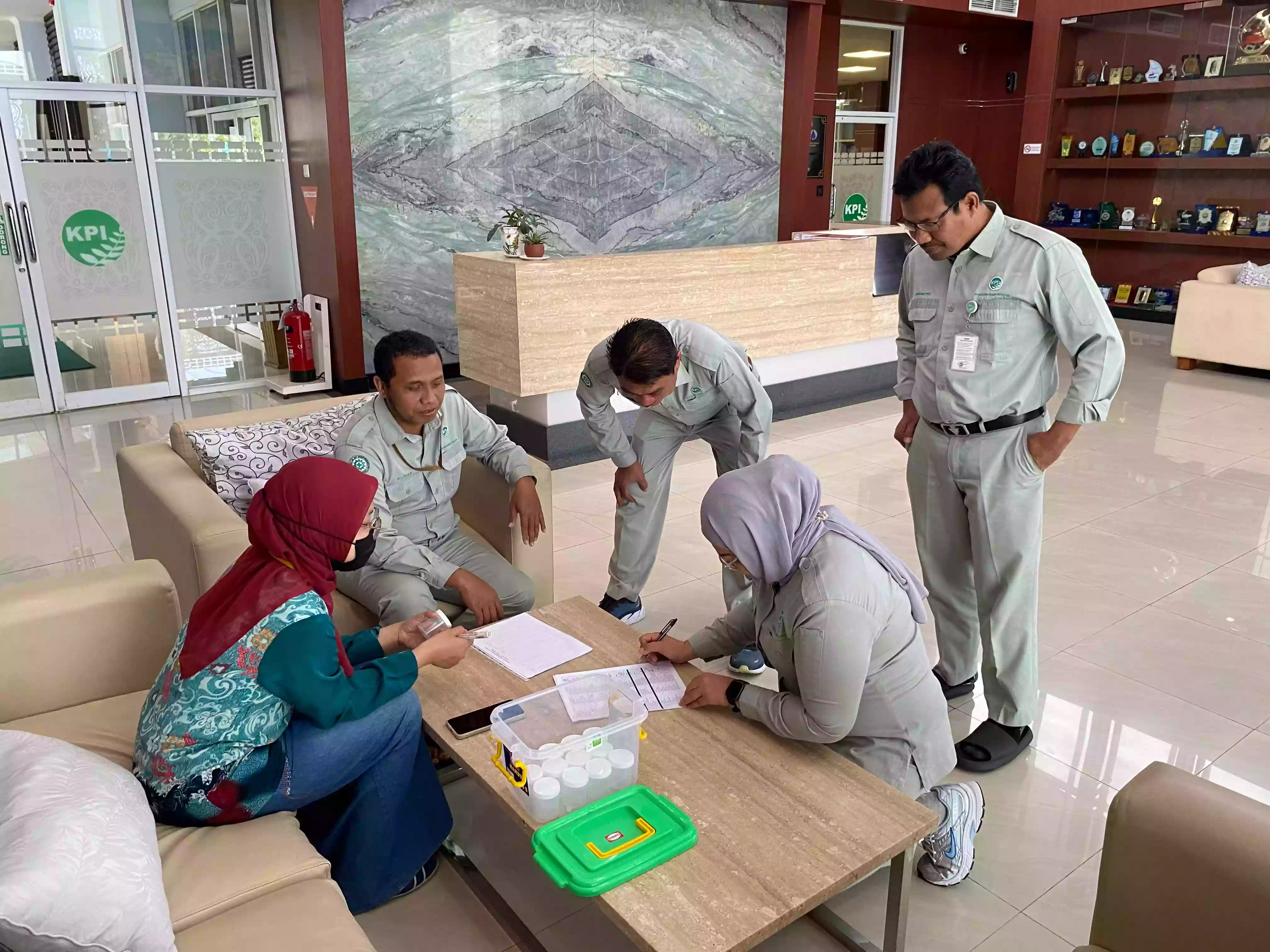 PT Kaltim Parna Industri (KPI) Gelar Tes Narkoba untuk Karyawan, Wujud Komitmen Terhadap Lingkungan Kerja Bebas Narkoba dan Dukungan P4GN