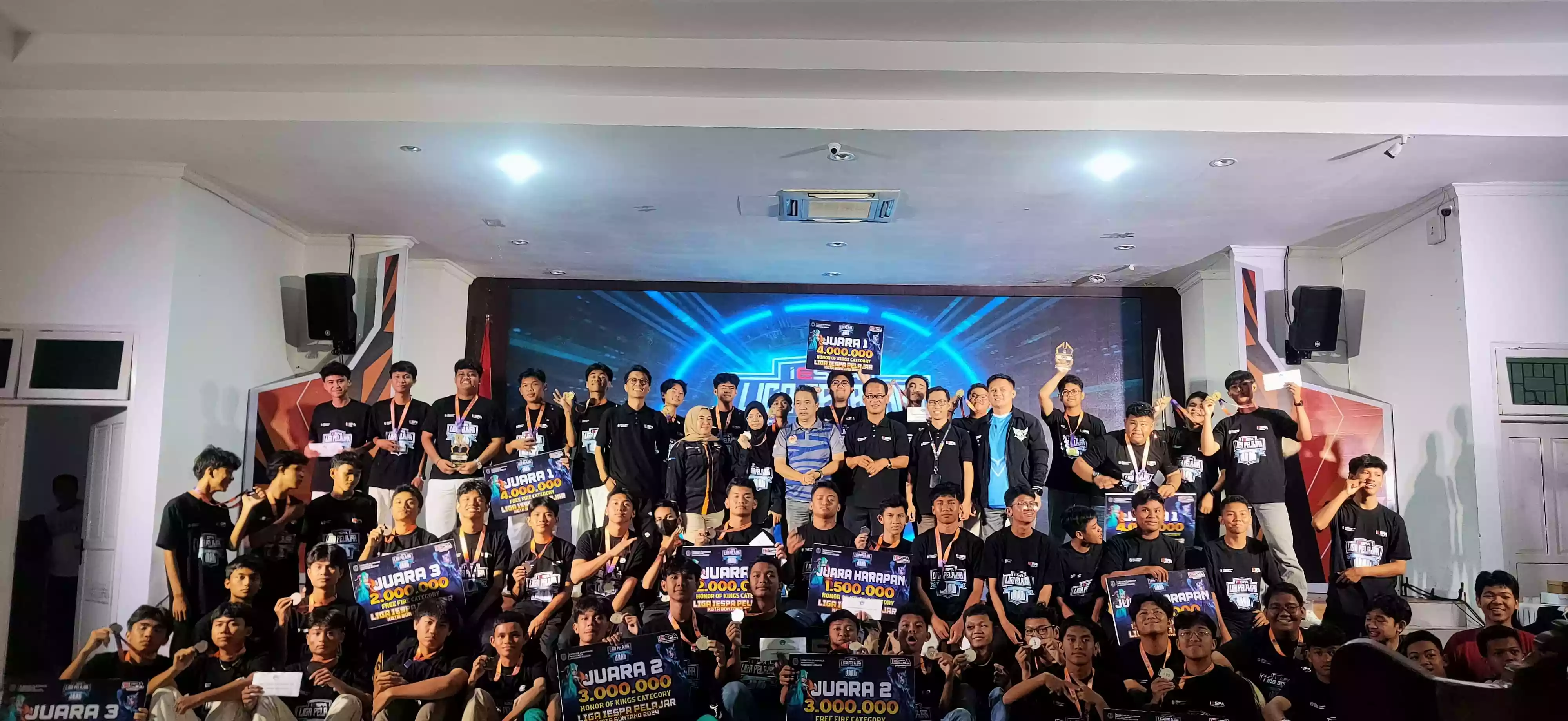 Kejuaraan E-Sport Liga Pelajar Bontang 2024 Sukses, Ini Daftar Pemenangnya