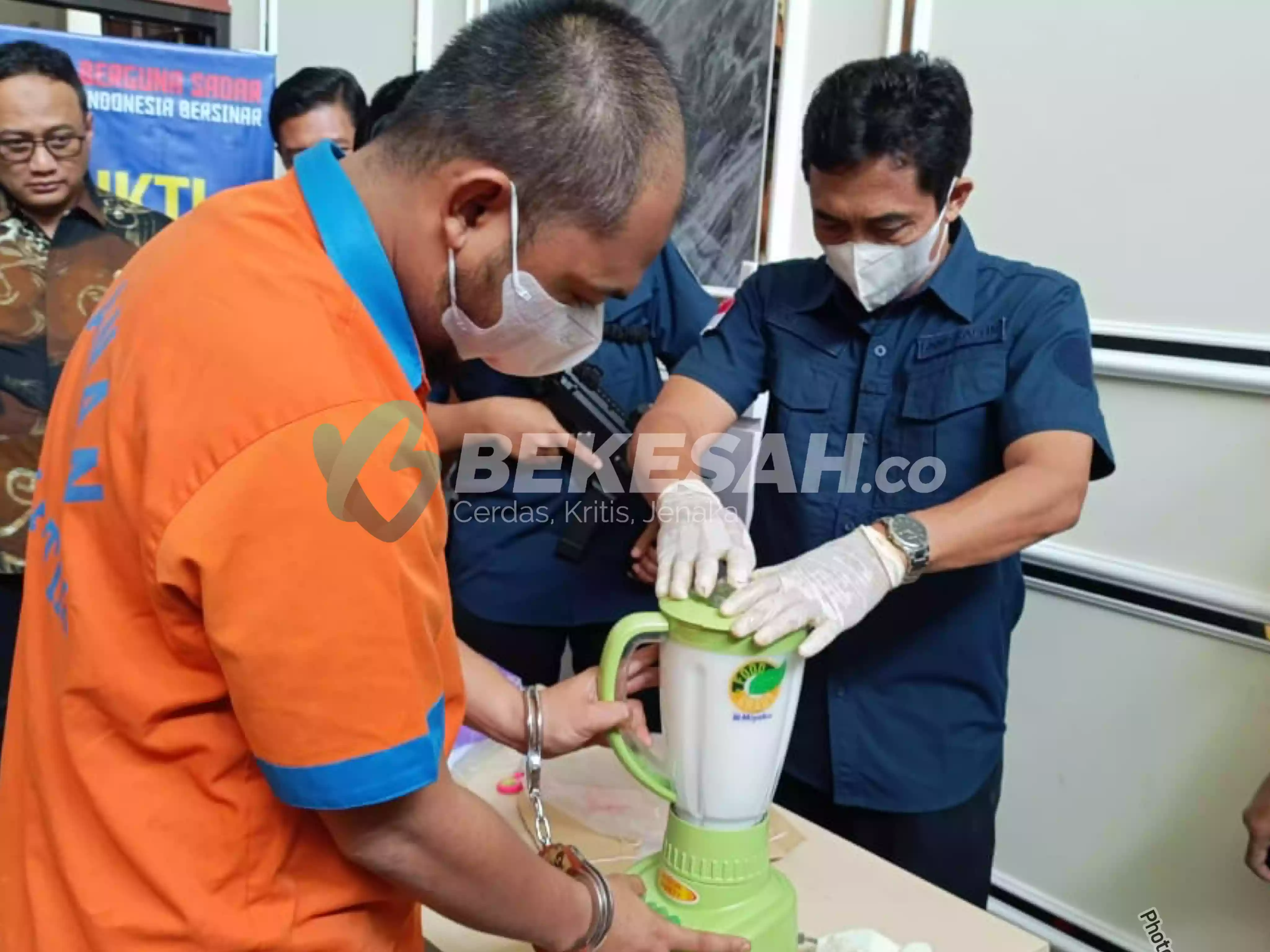 BNNP Kaltim Musnahkan 1 Kg Sabu Hasil Pengungkapan Jaringan Narkotika Asal Malaysia