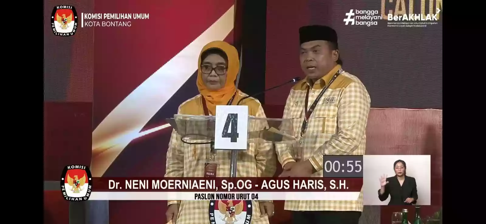 Neni-Agus Haris Optimis Ubah Bontang Jadi Kota Industri yang Mandiri dan Modern