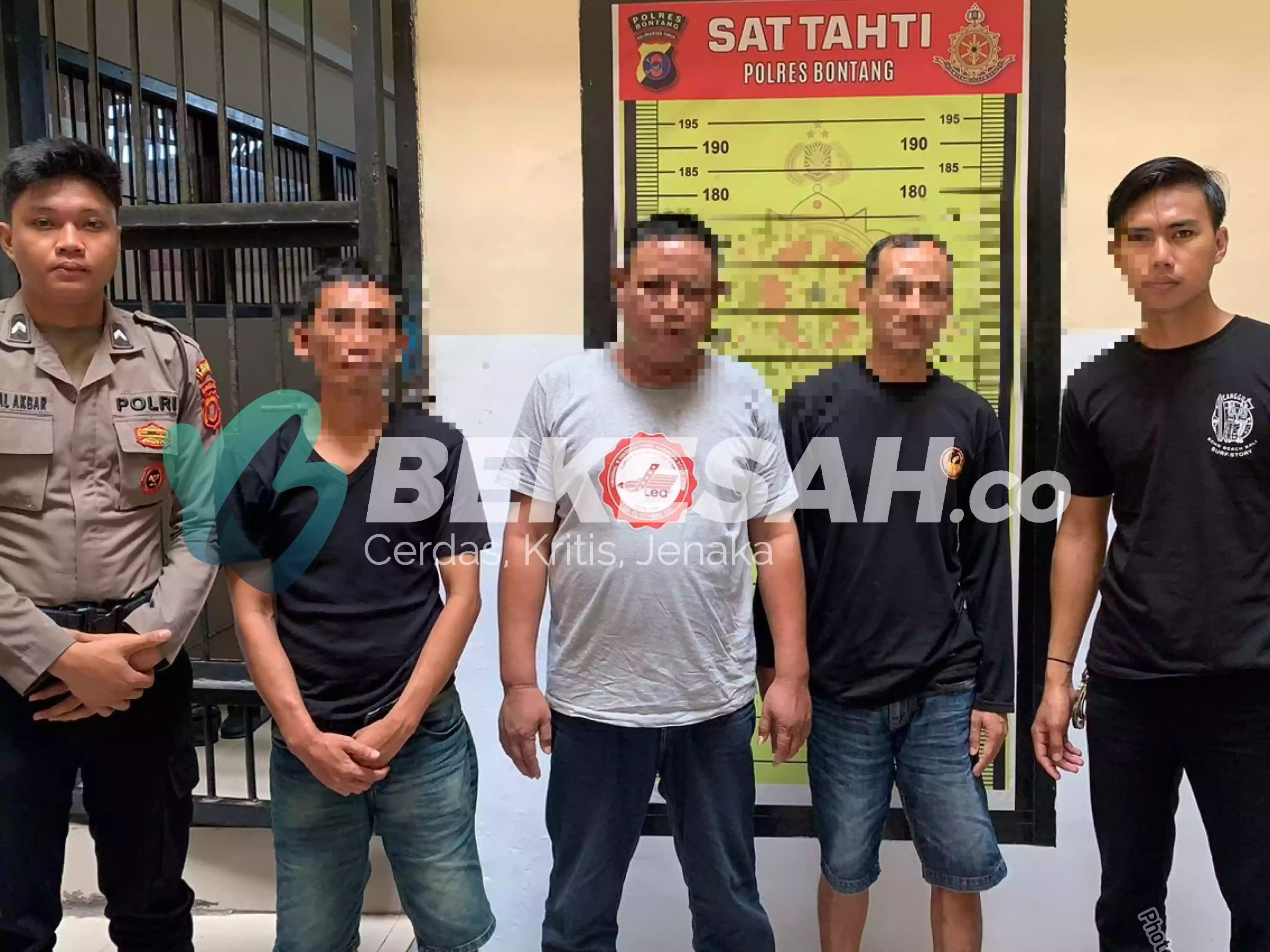 Polres Bontang Tangkap Komplotan Penipu Asal Lampung, Kelabui Agen BRI Link hingga Merugi