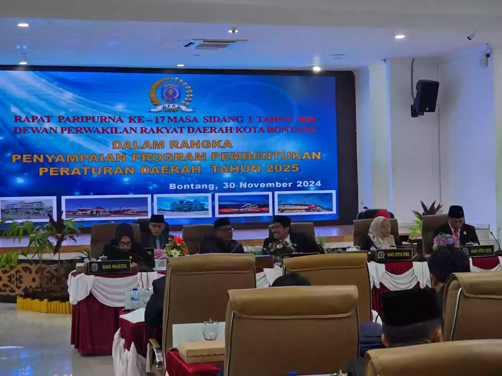 DPRD Kota Bontang Gelar Sidang Paripurna Ke-17 Tahun 2024