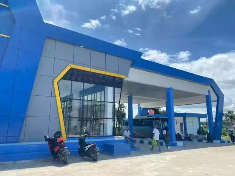 Selesai Renovasi, Terminal Bus Bontang Beroperasi Kembali