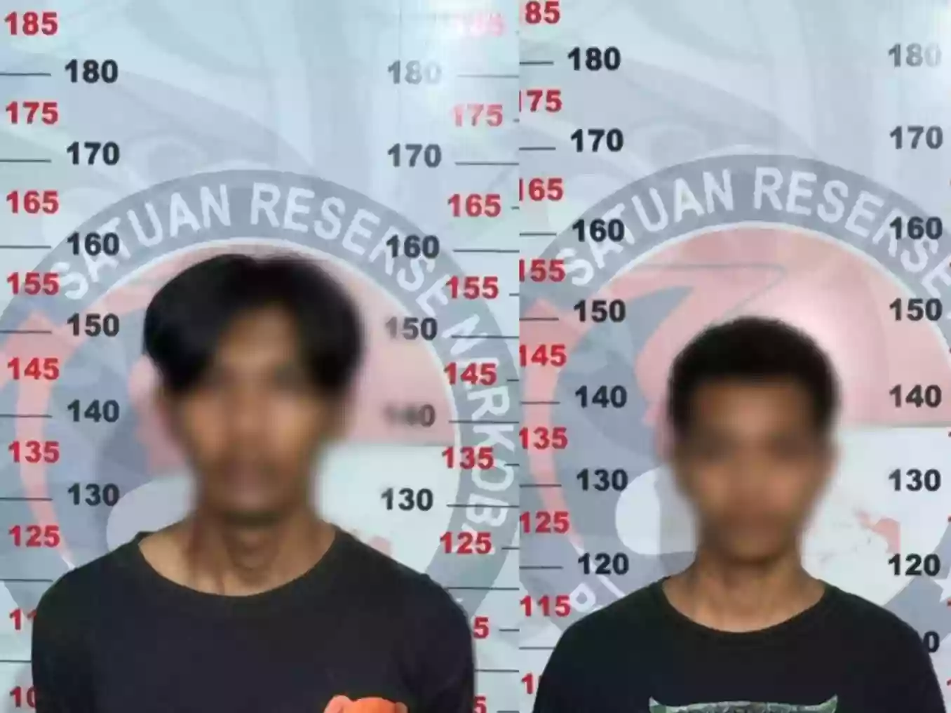 Lagi Naik Motor, Dua Remaja Ditangkap Polres Bontang Ditemukan Sabu 4,76 Gram