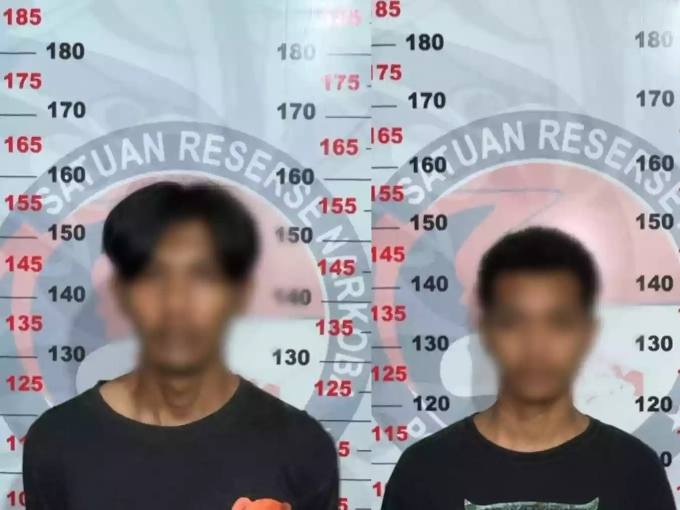 Lagi Naik Motor, Dua Remaja Ditangkap Polres Bontang Ditemukan Sabu 4,76 Gram