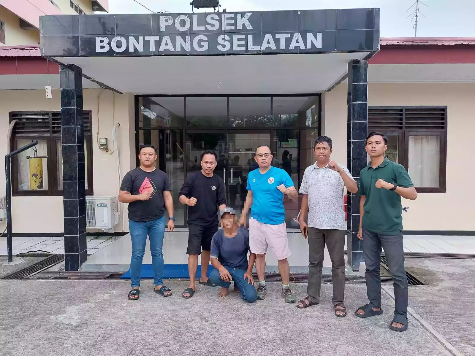 8 Jam Bersembunyi, Polsek Bontang Selatan Ringkus Pelaku Penikaman di Pasar Rawa Indah