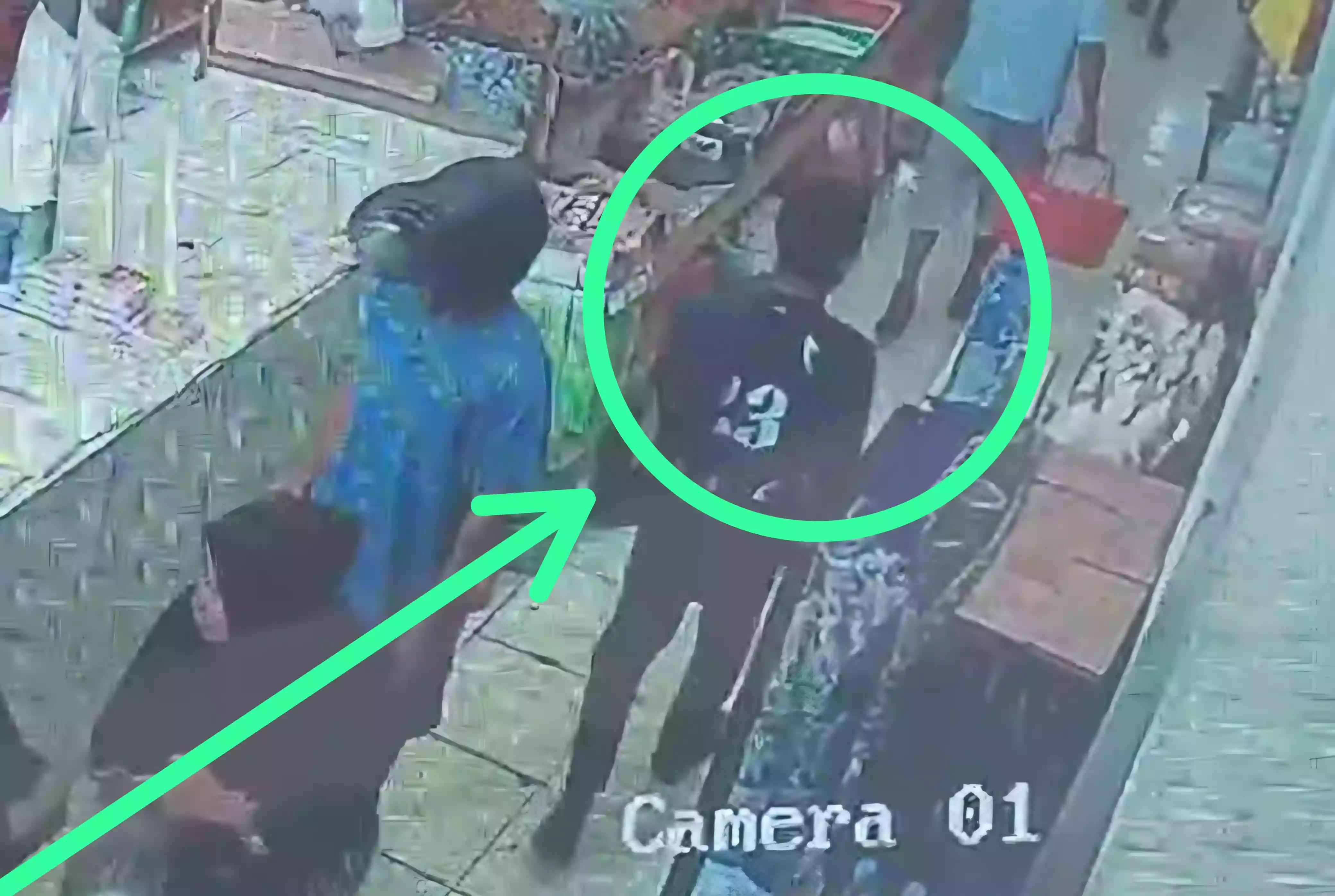 Viral Aksi Copet di Pasar Citra Mas Loktuan Terekam CCTV, Ambil Dompet Tanpa Disadari Korban