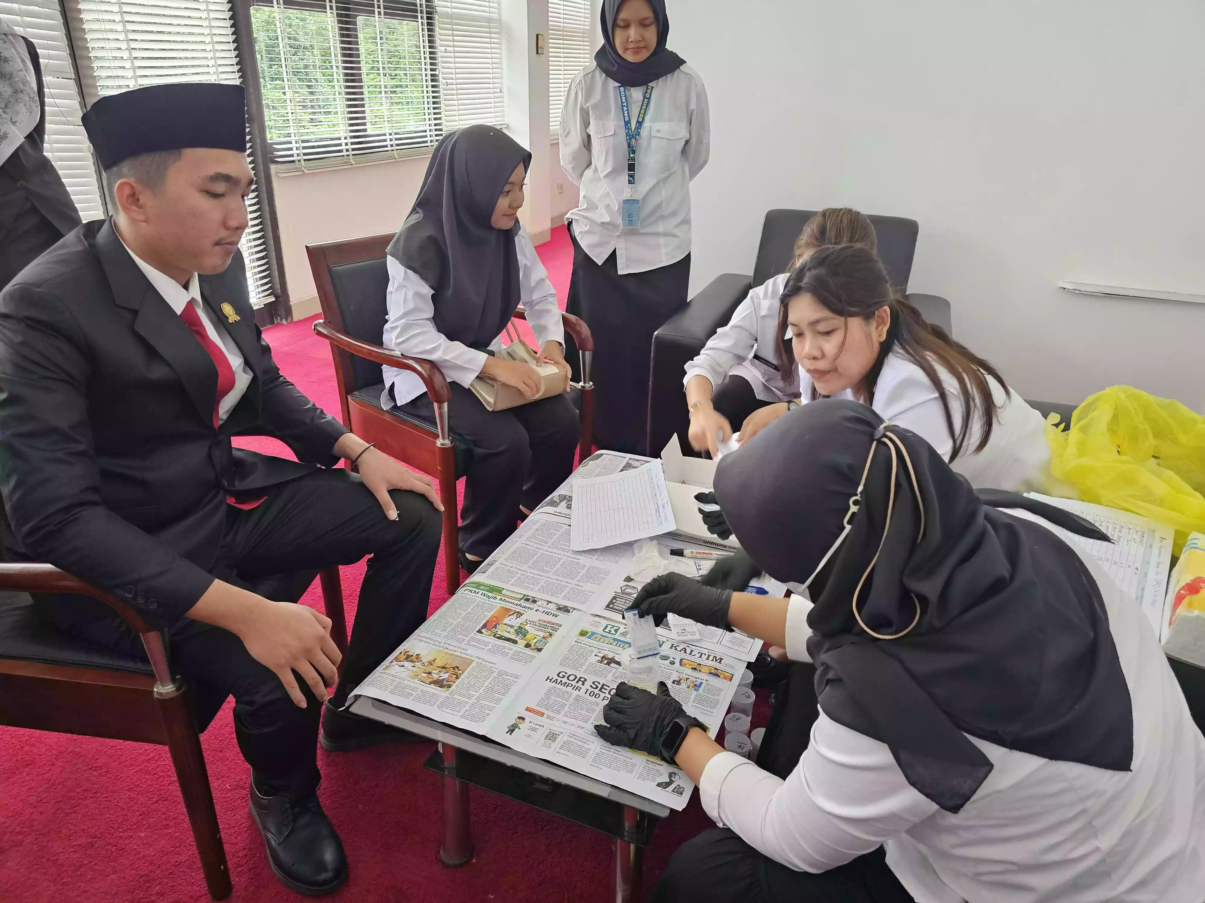 Perdana, BNNK Tes Urine DPRD Bontang. Ada Apa?