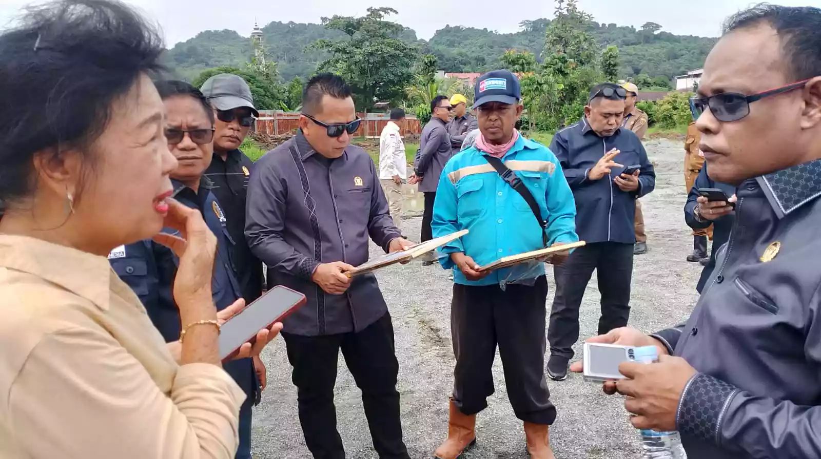 Tanggul dan Izin Usaha Pemasok Bahan Bangunan Loa Bakung Samarinda Disidak Komisi III