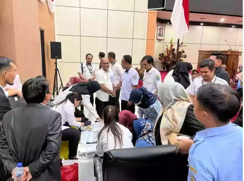 BNNK dan Pemkot Bontang Gelar Tes Narkoba Mendadak, Satu ASN Positif Sabu