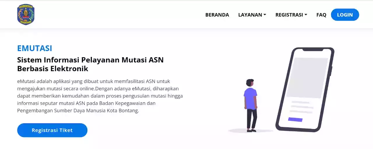 Perkuat Layanan Digital, BKPSDM Bontang Luncurkan Aplikasi e-Mutasi PNS