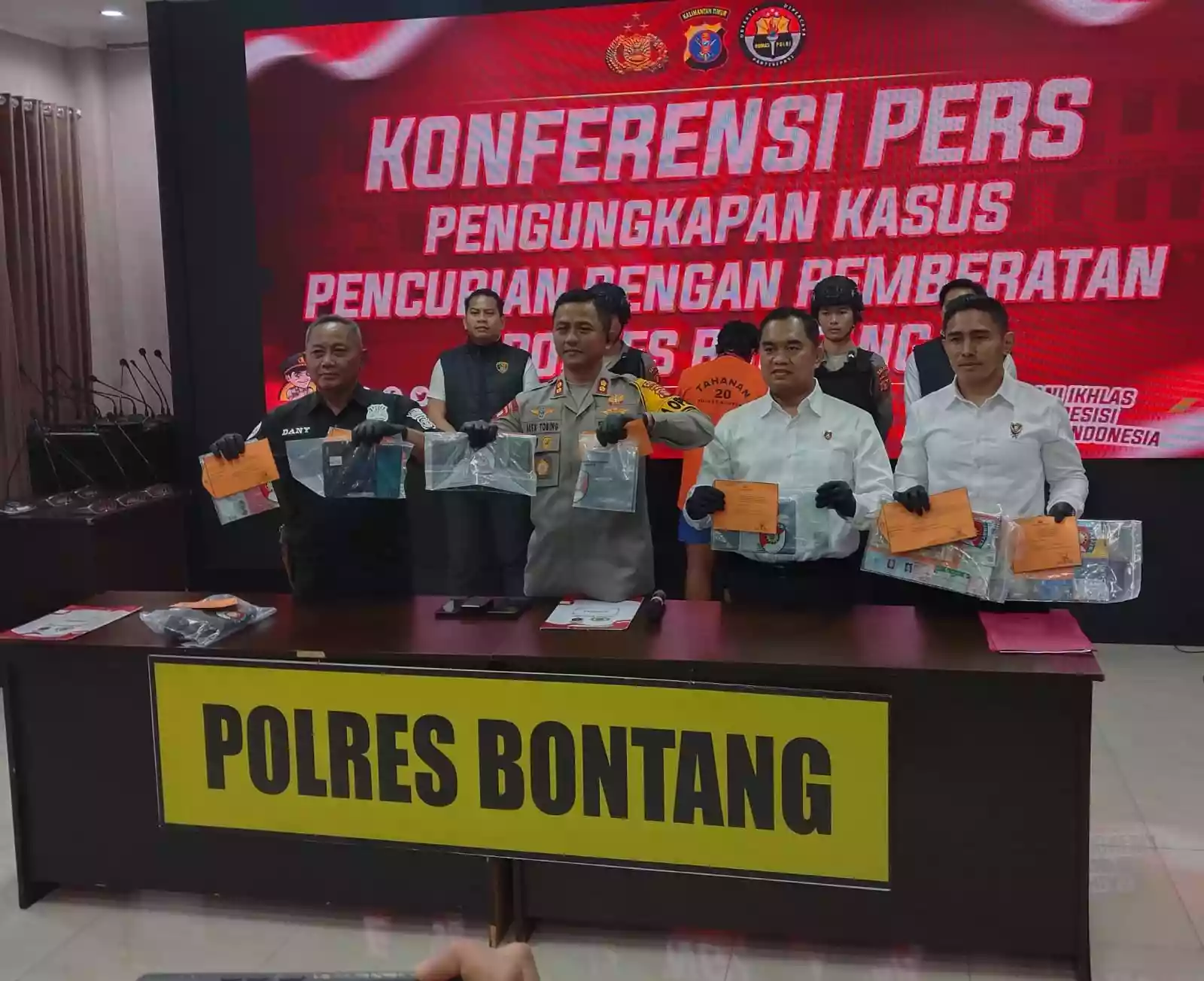 Residivis Pencuri Motor Dibekuk Tim Rajawali Polres Bontang