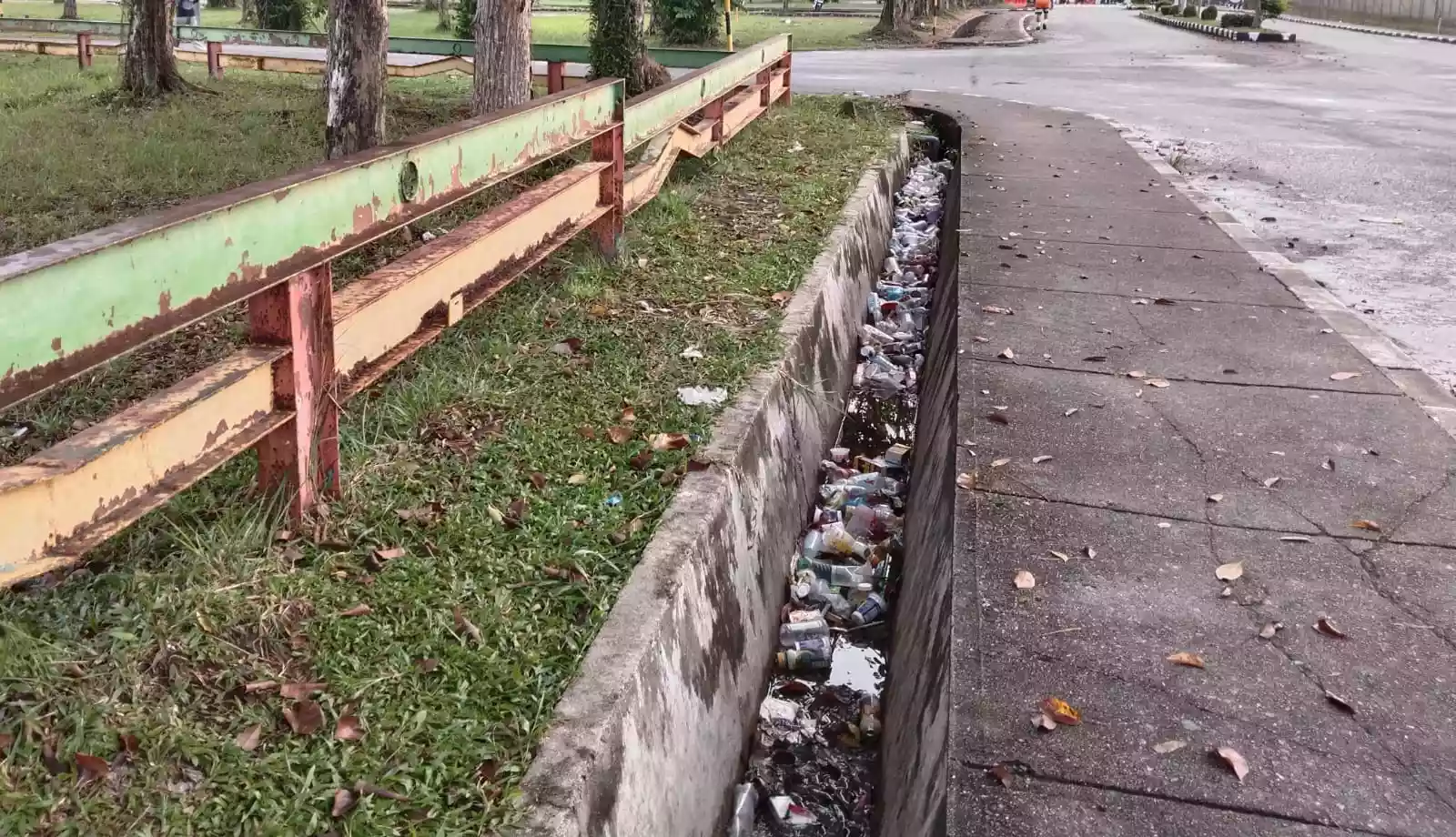 Wah, RTH Kampung Baru Bontang Juga Jadi Lokasi Mabuk-Mabukan