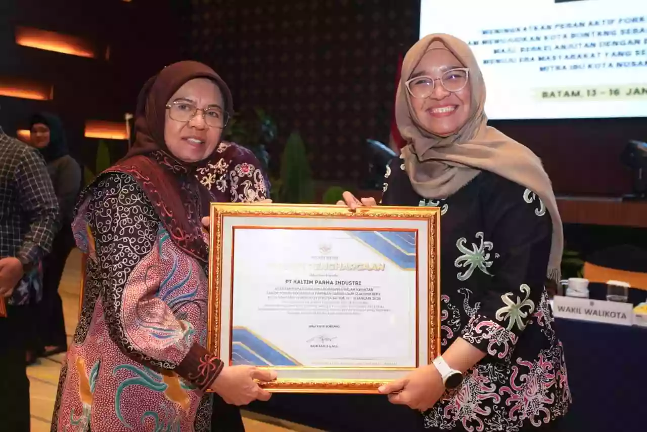 PT Kaltim Parna Industri Boyong Enam Penghargaan TJSLP di Rakor Forkopimda Bontang