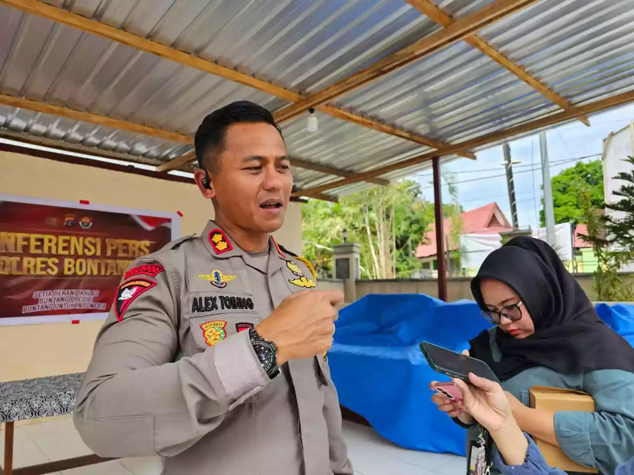 Polres Bontang Selidiki Peminta Sumbangan Liar di Jalan Tenis