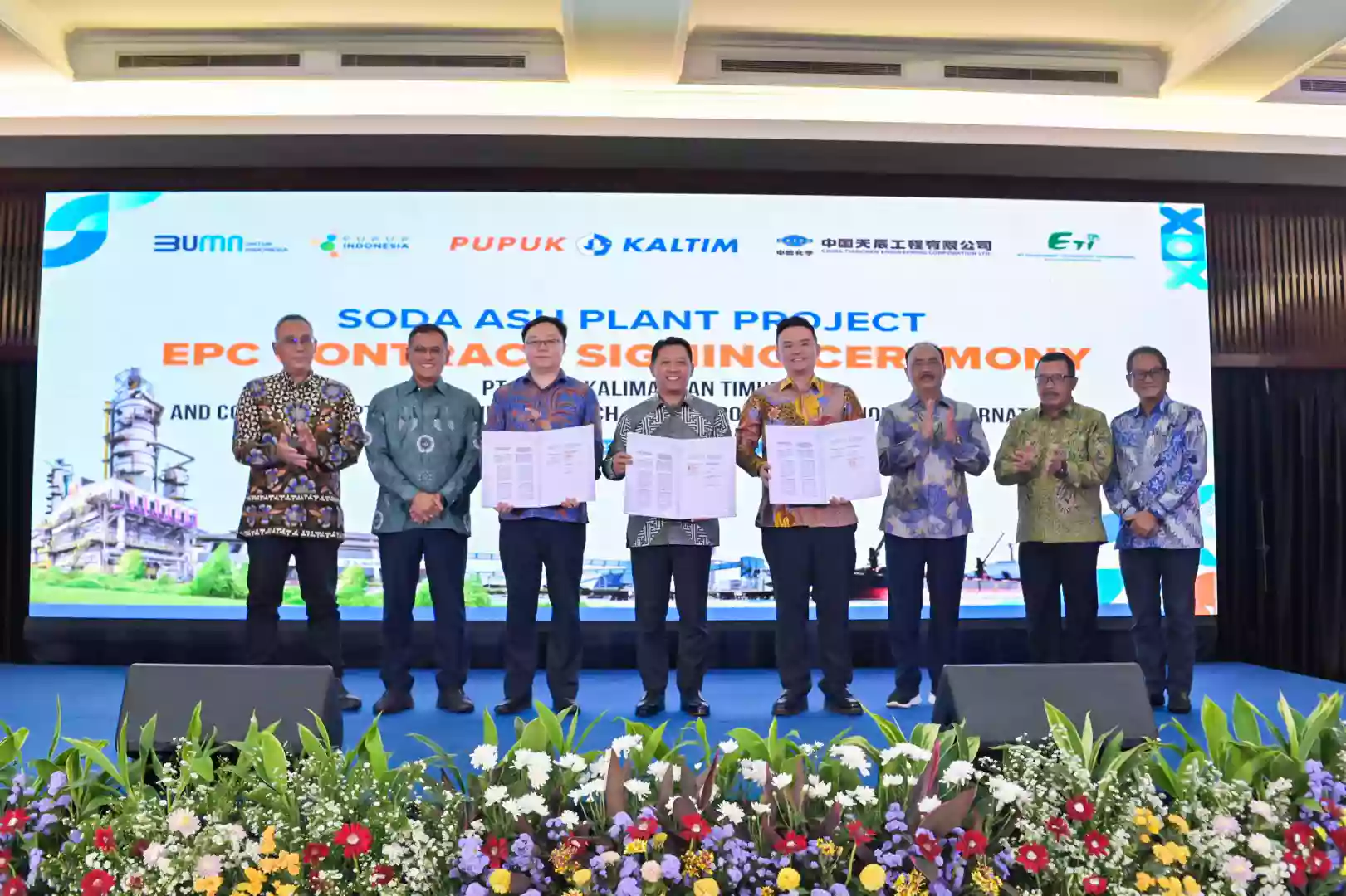 Pupuk Kaltim Resmi Teken Kontrak EPC: Pabrik Soda Ash Pertama di Indonesia Segera Dibangun