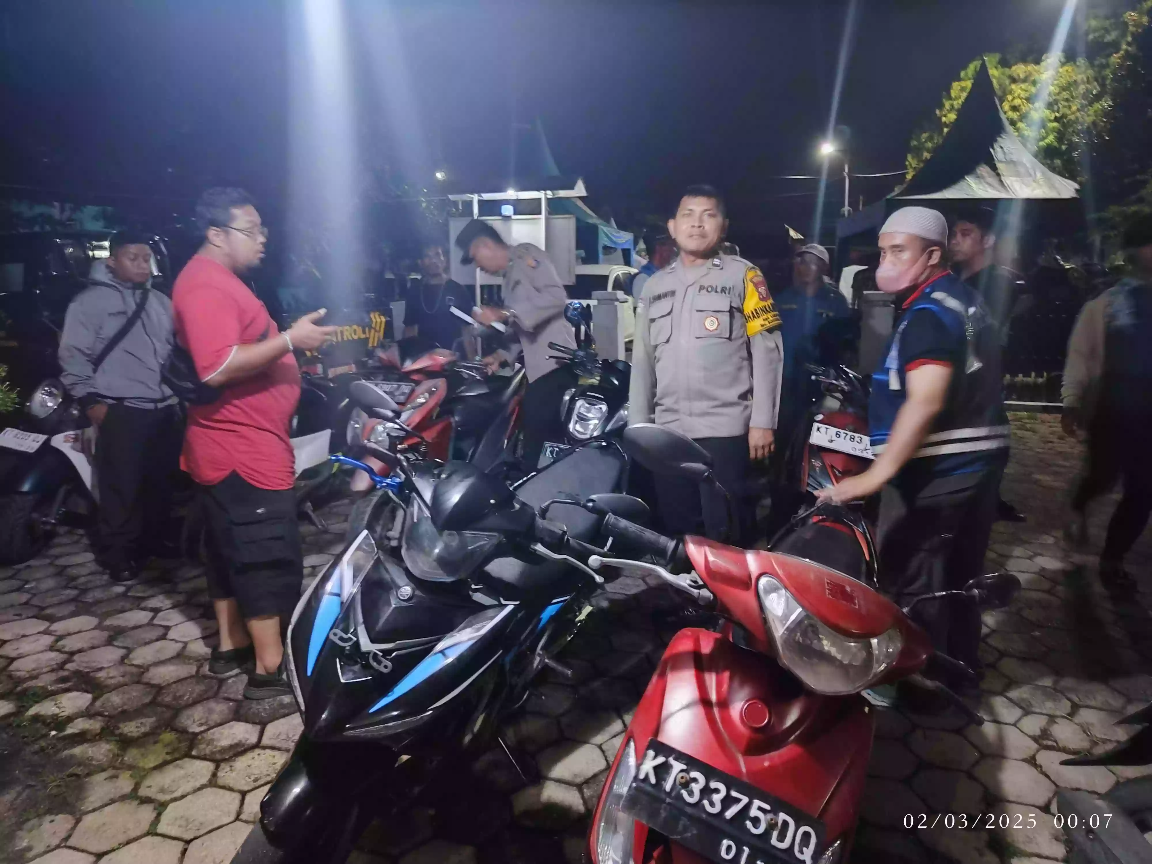 Polsek Bontang Utara Tindak Balap Liar di Loktuan, 5 Motor Disita dan Ditahan 3 Bulan