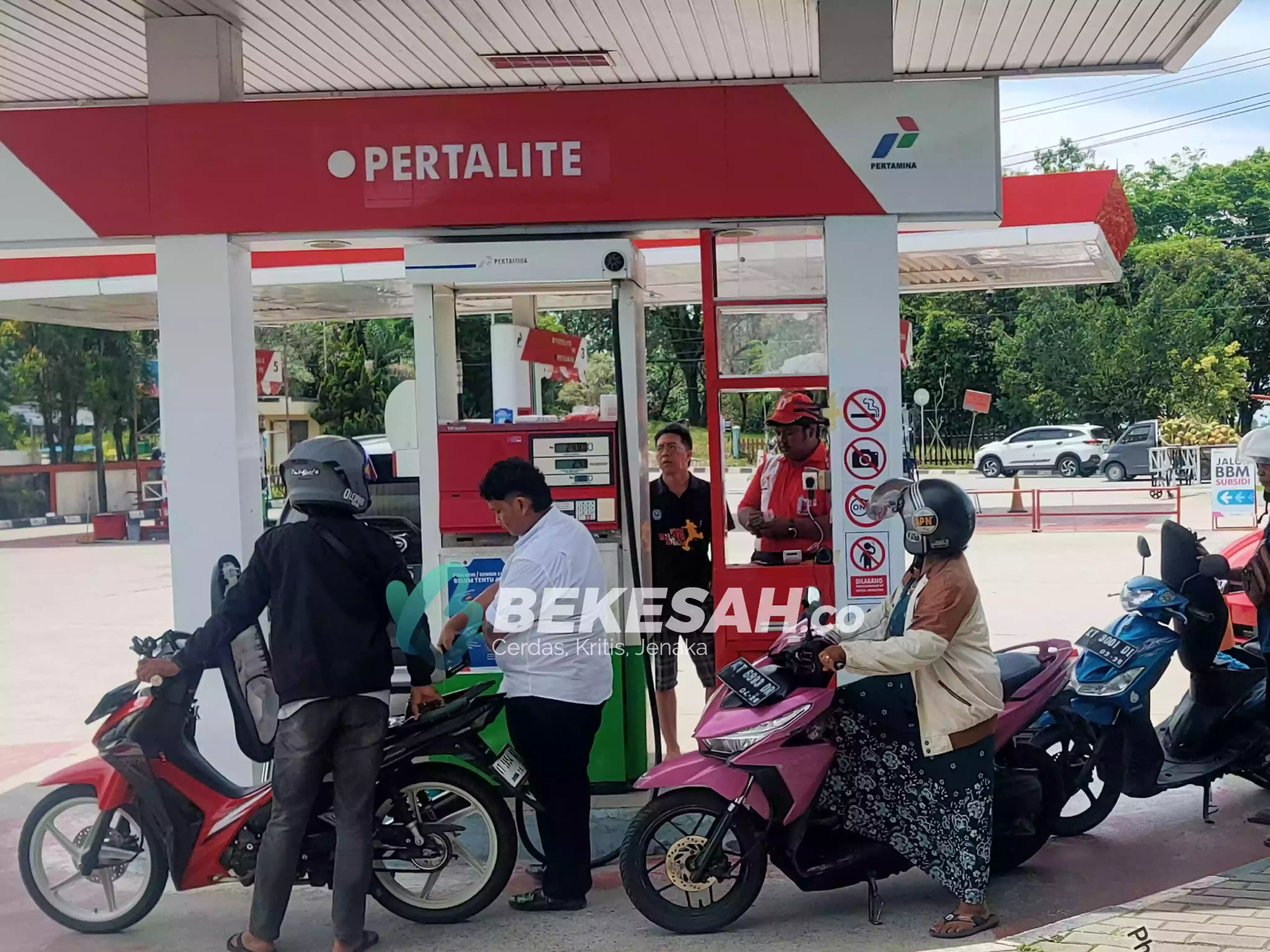 Ini Penjelasan SPBU di Bontang soal Ramainya BBM Pertamax Dioplos Pertalite