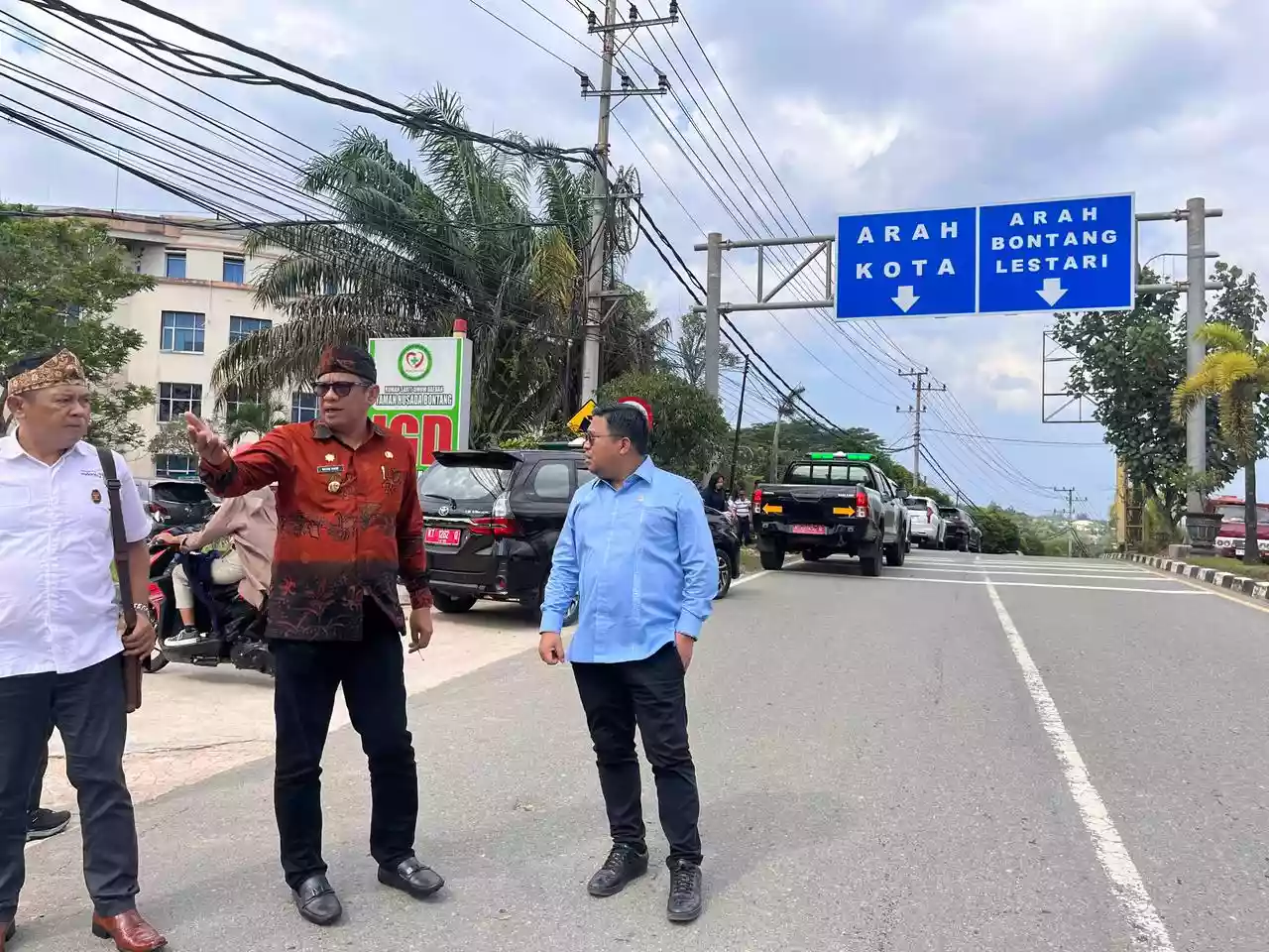 Pemangkasan Jalan Depan RSUD Bontang jadi Prioritas, akan Ada Penambahan Jalur Jalan