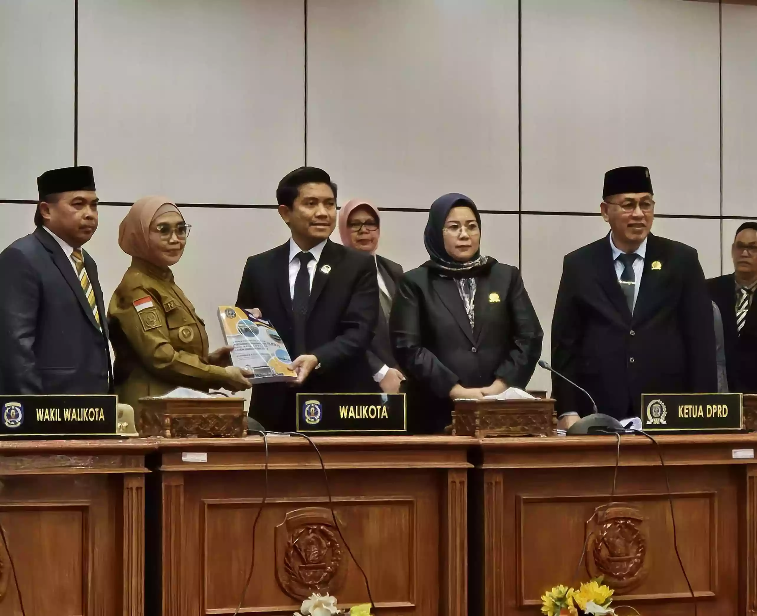 Rapat Paripurna DPRD, Bahas LKPJ Pemkot Bontang 2024