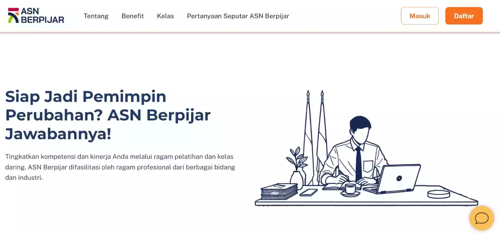 Pemkot Bontang Sosialisasikan Platform ASN Berpijar untuk Pengembangan Kompetensi Pegawai