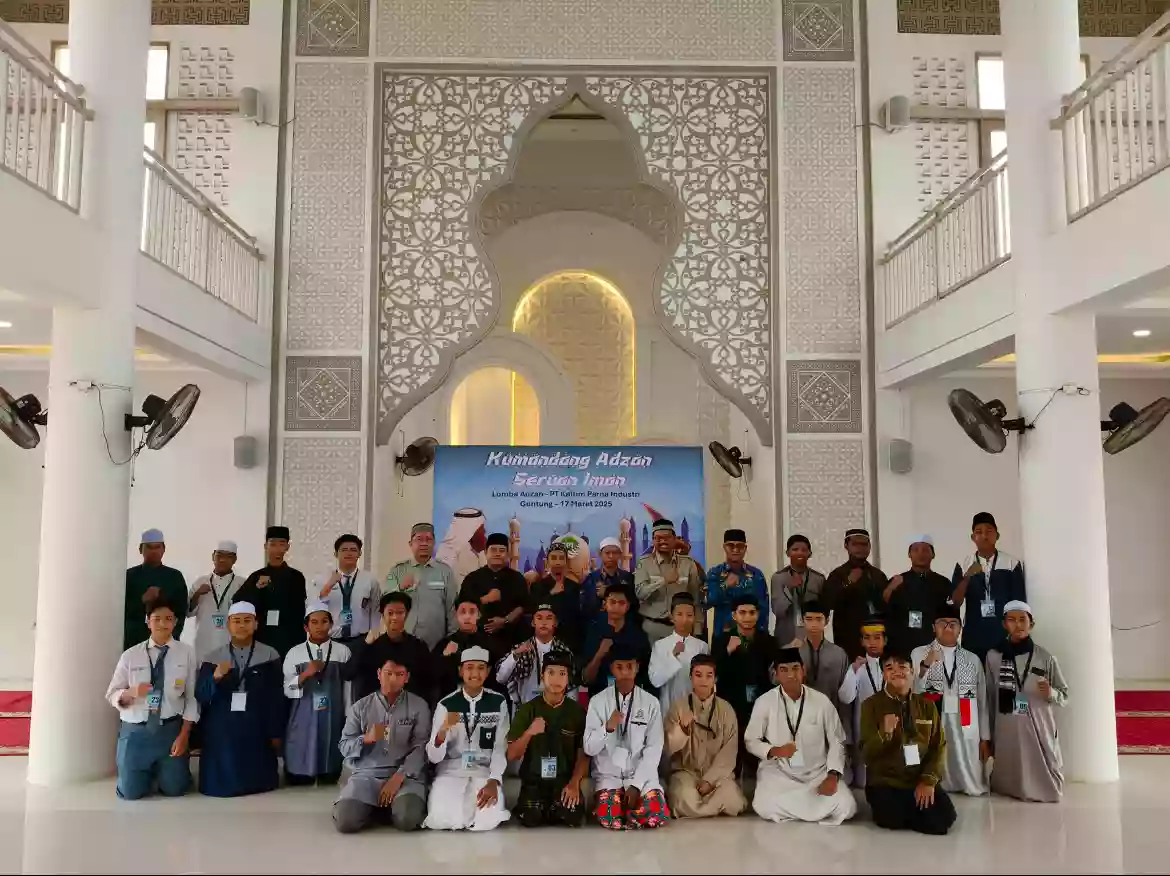 PT Kaltim Parna Industri Gelar Lomba Adzan untuk Pelajar SMP dan SMA se-Kota Bontang