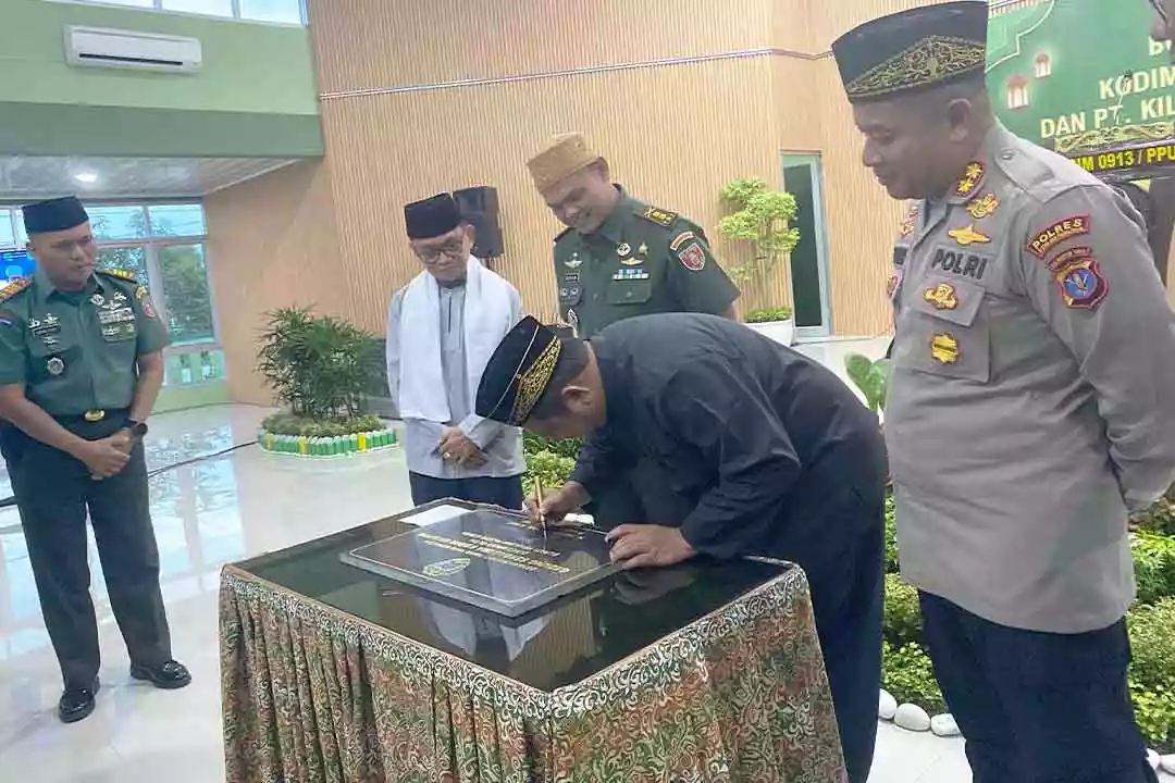 Bupati PPU Resmikan Gedung Serbaguna Kodim, Dorong Kolaborasi TNI dan Masyarakat