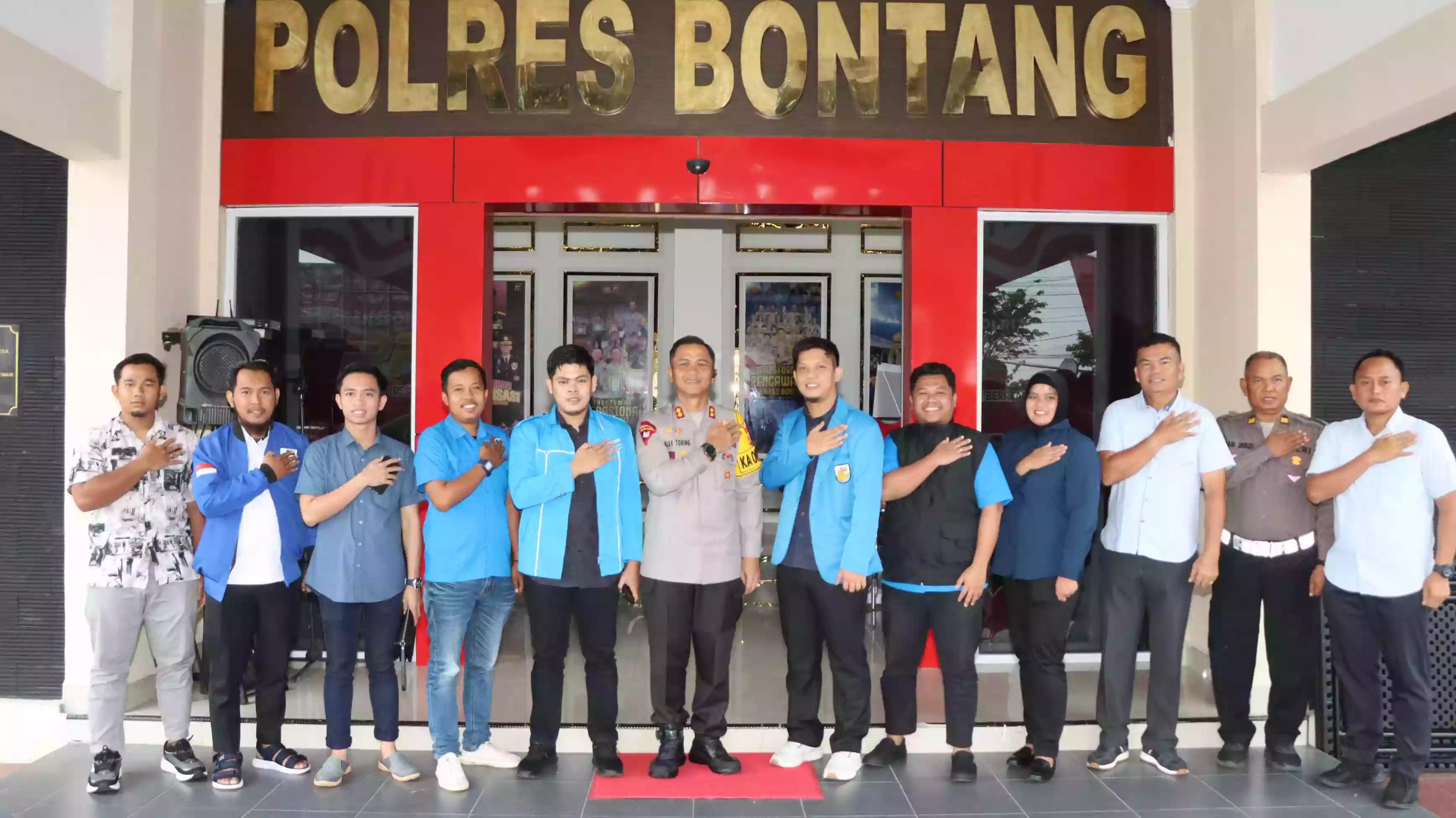 DPD KNPI Lakukan Audiensi ke Polres Bontang, Bangun Kolaborasi untuk Pembangunan Daerah