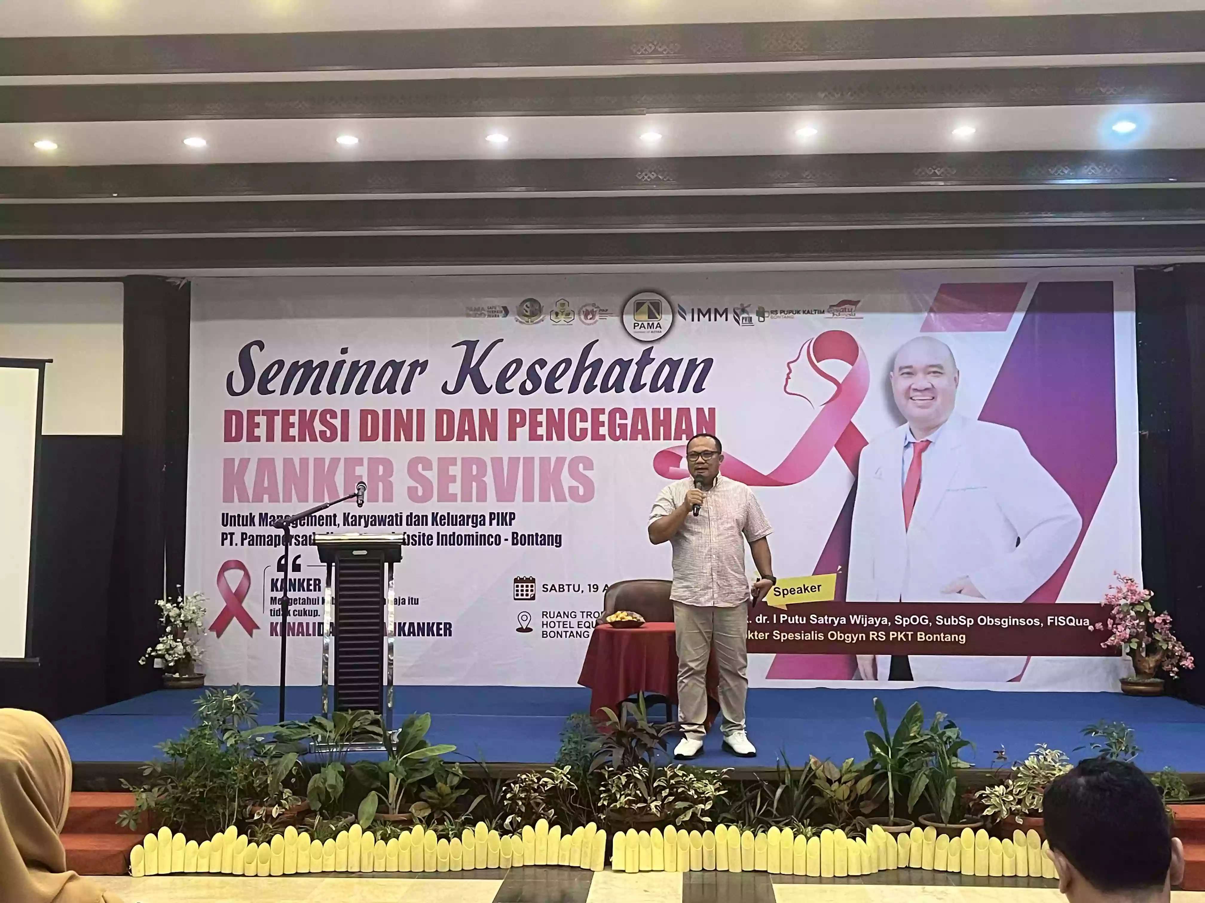 Kanker Serviks Masih Jadi Ancaman Serius bagi Perempuan, PAMA INDO Gelar Seminar Kesehatan Deteksi Dini