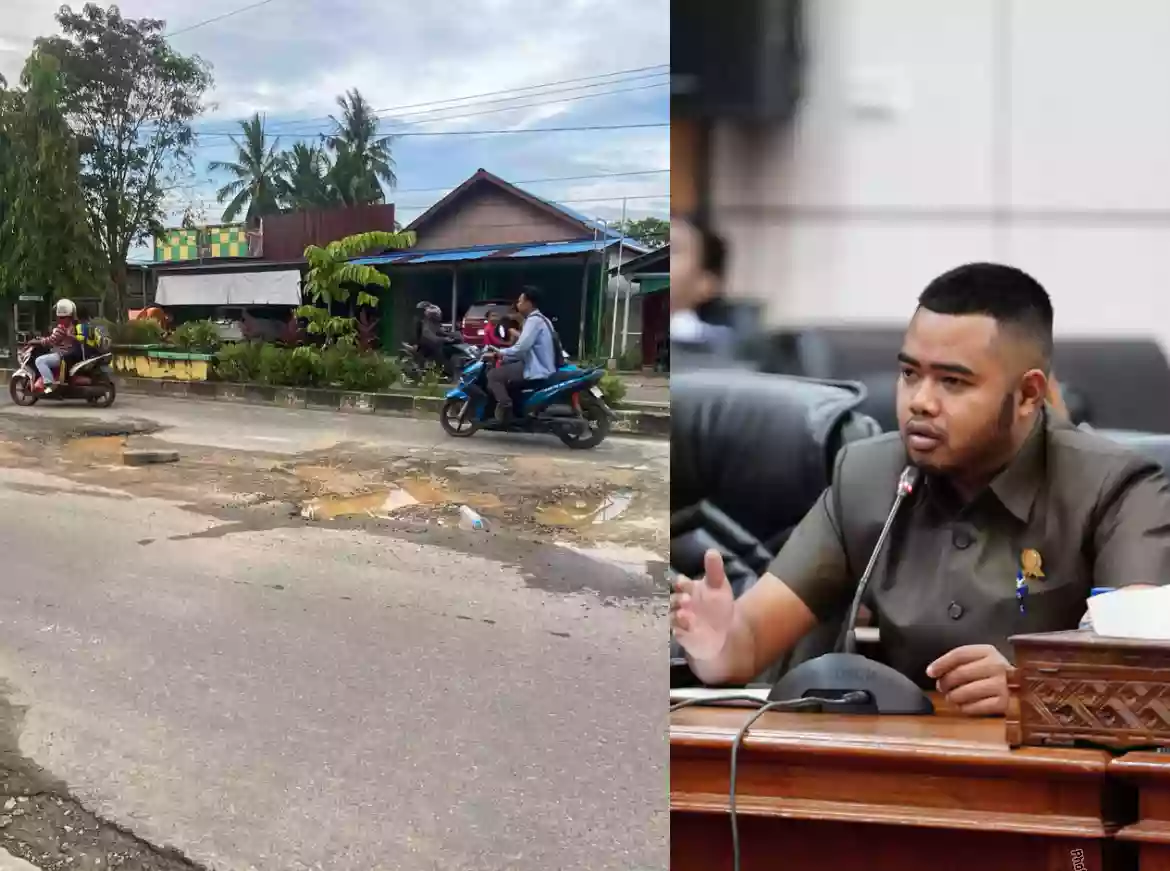 Sudah Setahun Jalan Menuju Pelabuhan Loktuan Rusak, DPRD Desak Pemkot Bontang Bertindak