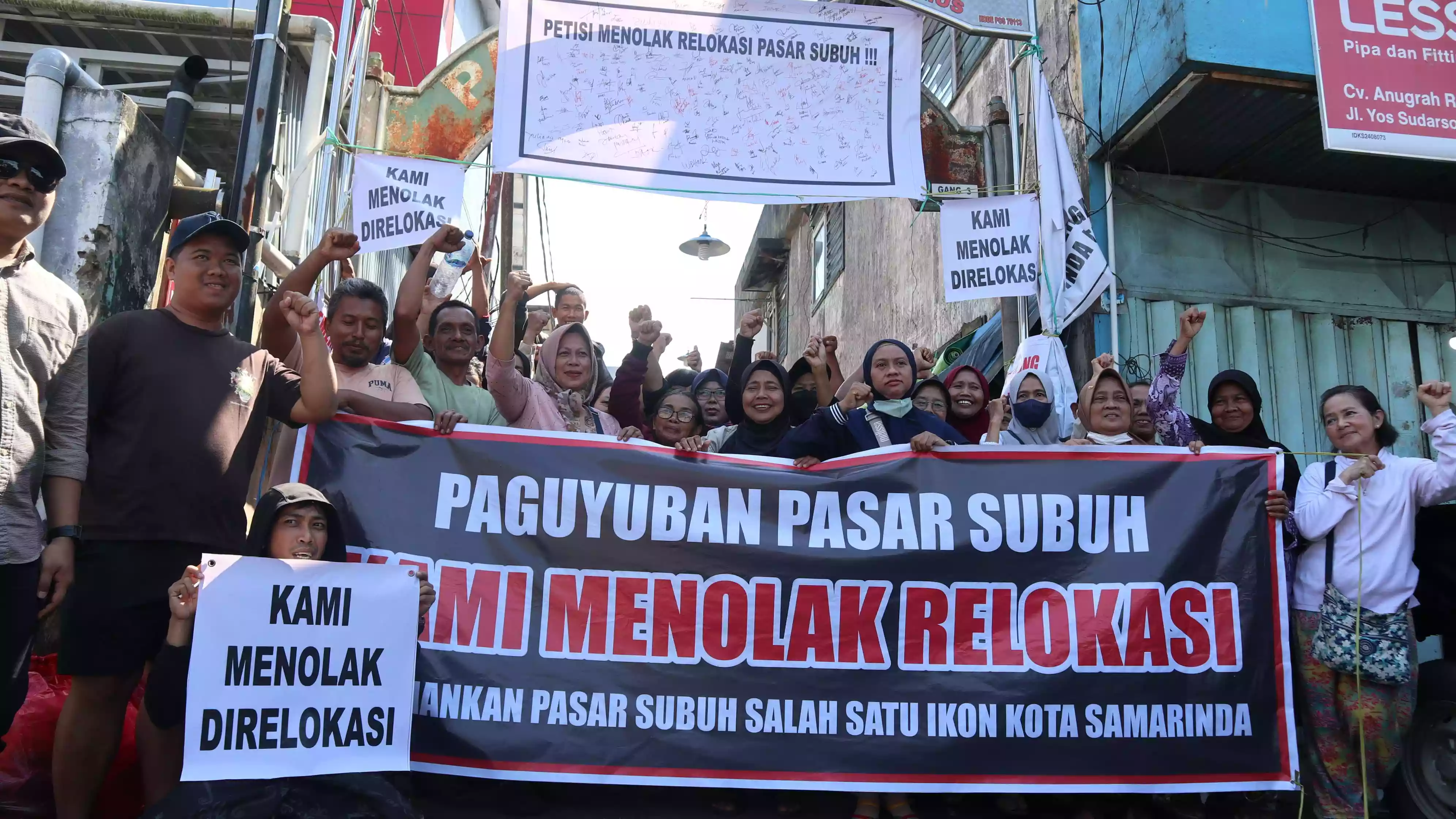 Dibalik Rencana Relokasi Pasar Subuh Samarinda: Berjualan Sejak 1976 di Lahan Pribadi yang Disewa