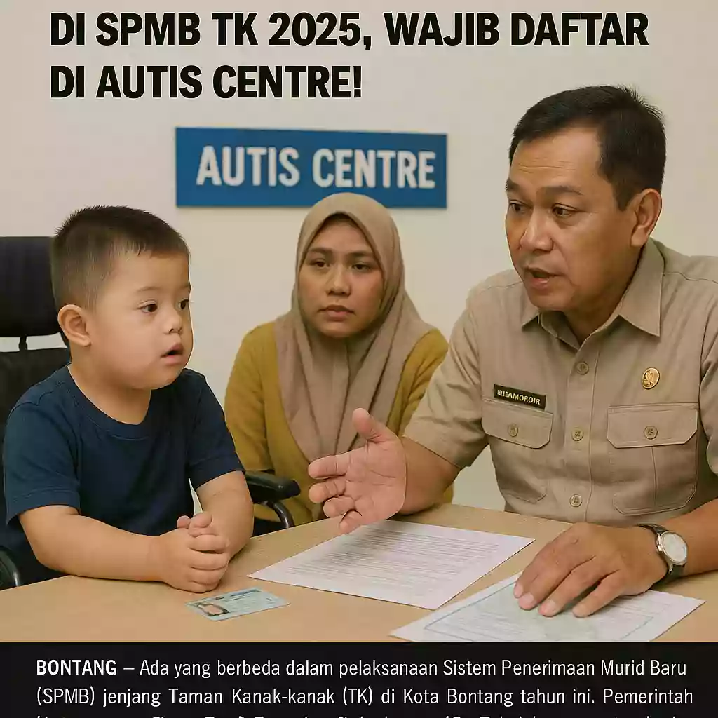 Bontang Prioritaskan Anak Disabilitas di SPMB TK 2025, Wajib Daftar di Autis Centre