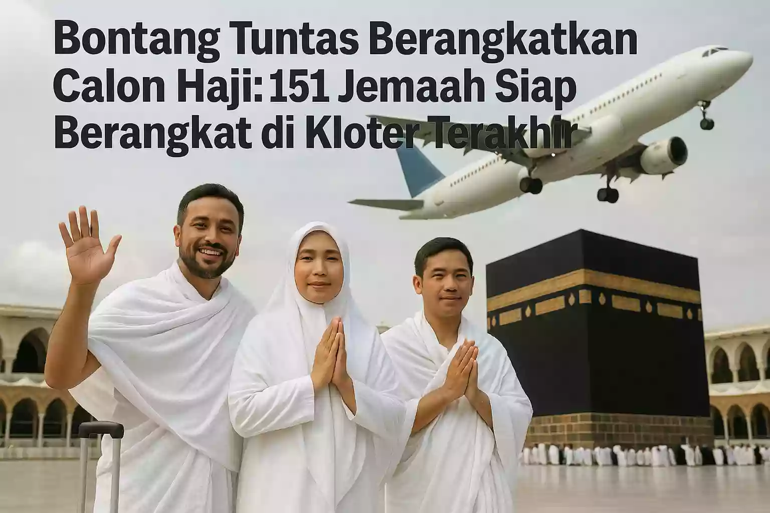 Bontang Tuntas Berangkatkan Calon Haji, 151 Jemaah Siap Berangkat di Kloter Terakhir