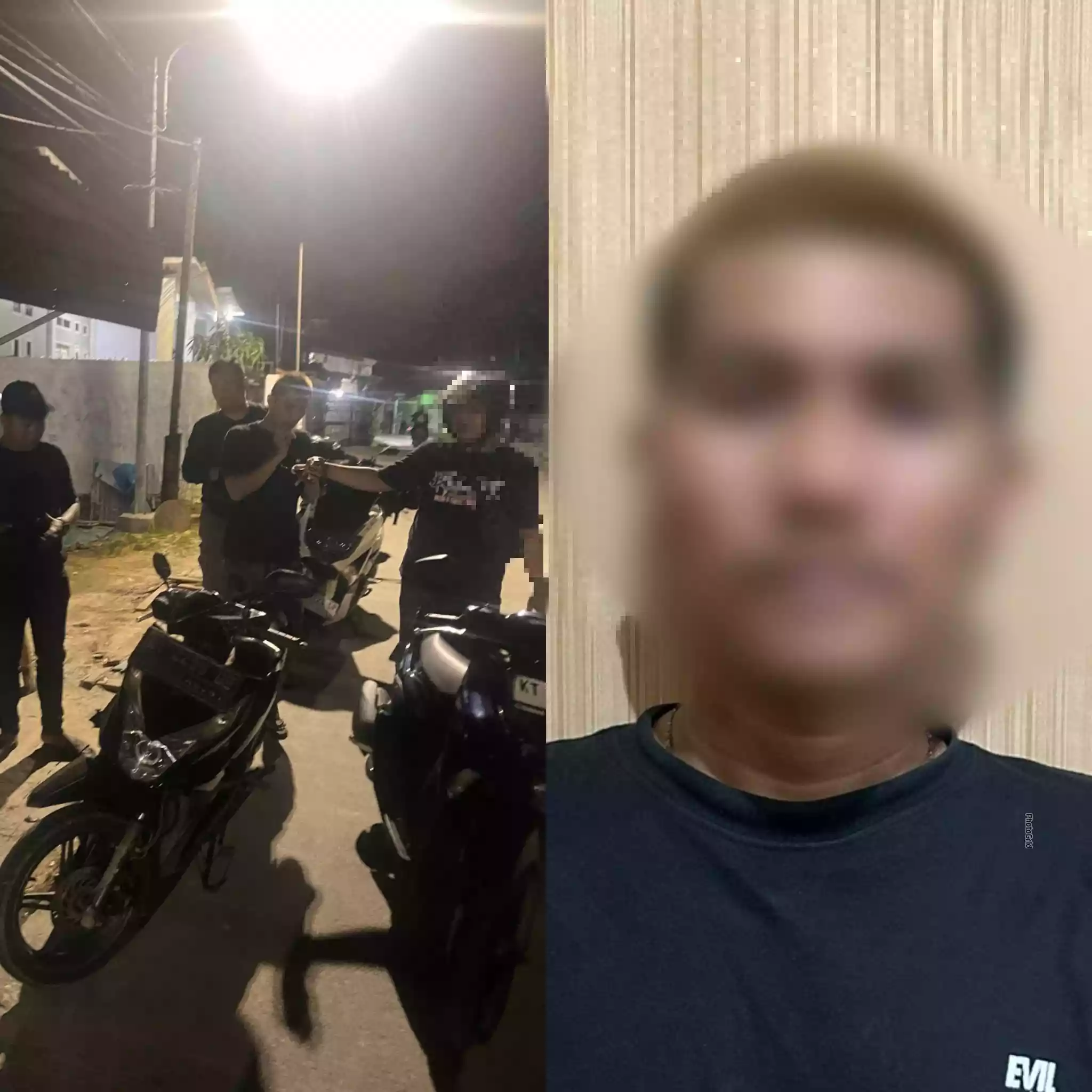 Todong Parang di Depan Calon Penyewa, Pria di Bontang Diringkus Tengah Malam