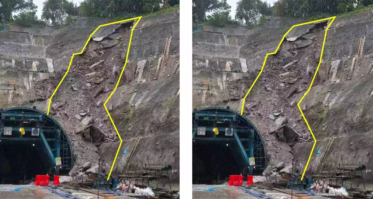 Hujan Deras Picu Longsor di Inlet Terowongan Selili, Ini Hasil Investigasi Geoteknik Dinas PUPR Samarinda