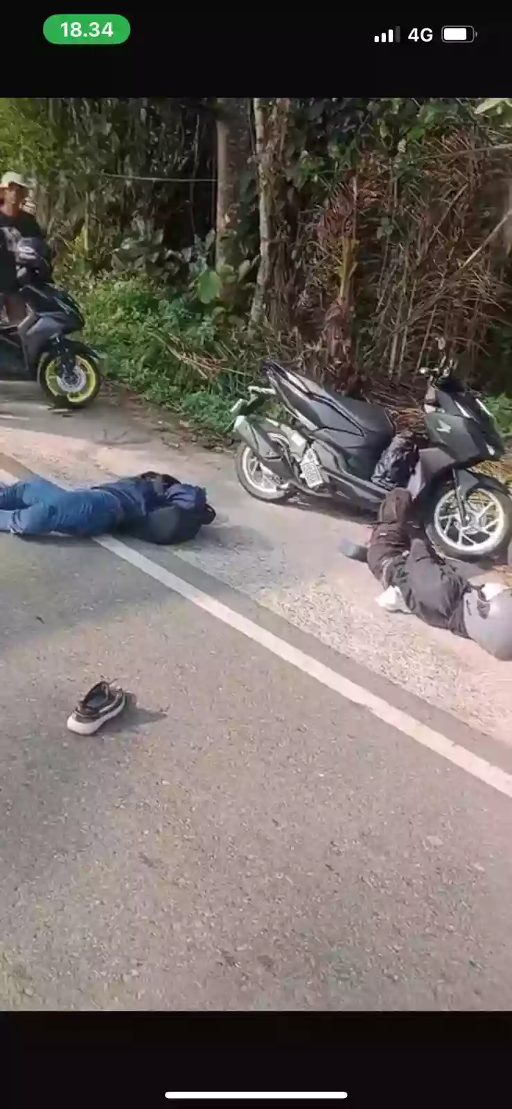 Niat Pergi Kuliah, Dua Mahasiswa Bontang Alami Lakalantas Tragis di KM 09, Satu Korban Patah Kedua Kaki