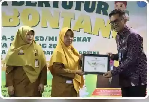 Perpustakaan SDN 013 BS Raih Akreditasi Predikat B dari DPK Bontang