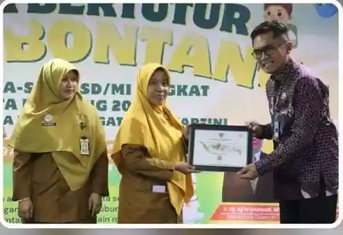Perpustakaan SDN 013 BS Raih Akreditasi Predikat B dari DPK Bontang
