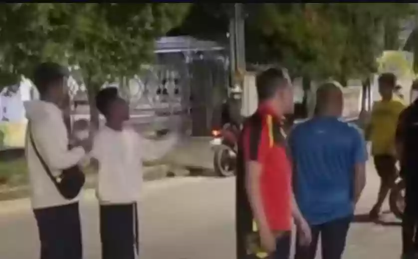 Polres Bontang Amankan Dua Pria Ribut di Jalan Awang Long, Diduga Karena Alkohol